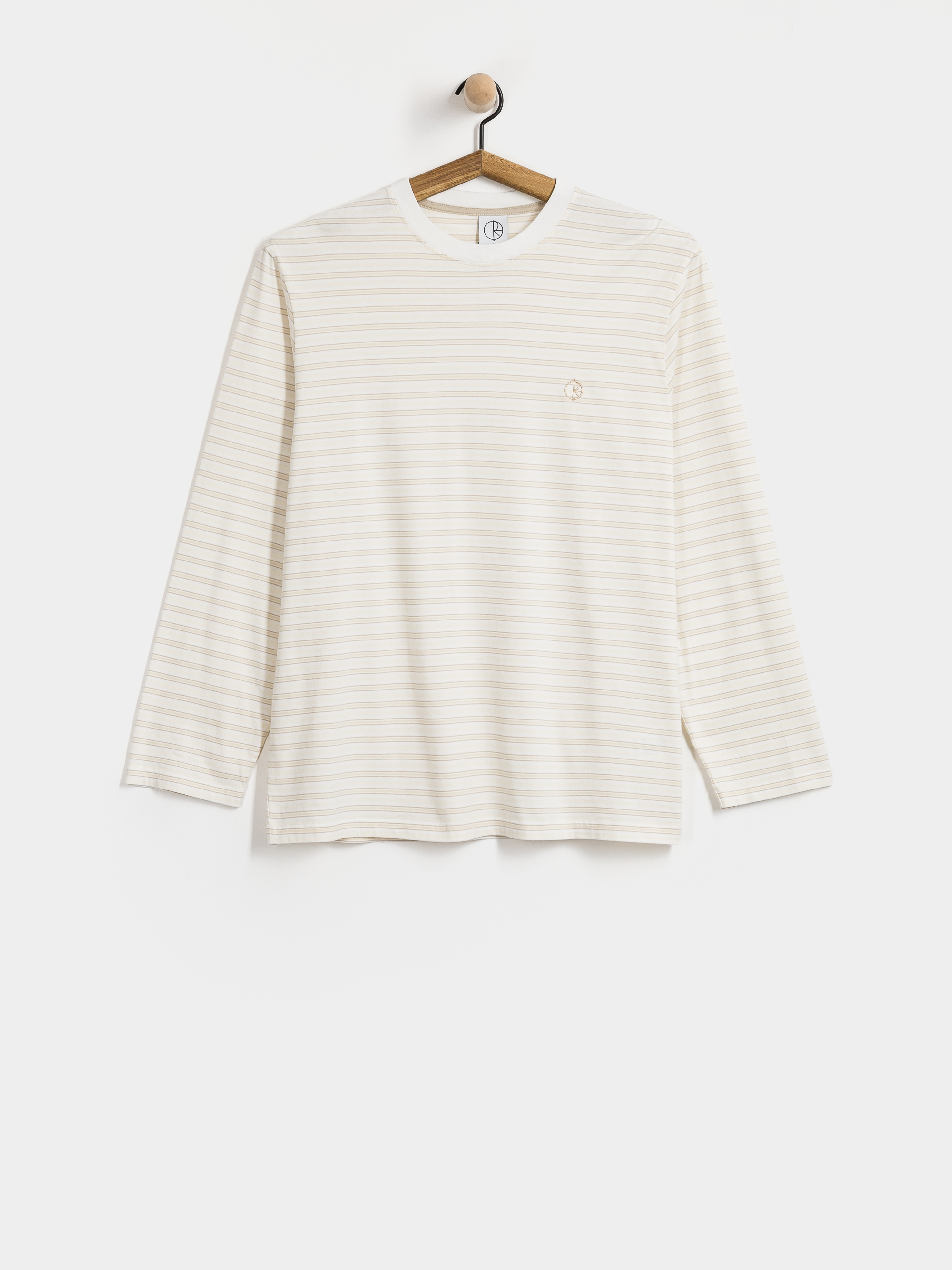 Polar Skate Longsleeve Steve (white/taupe)