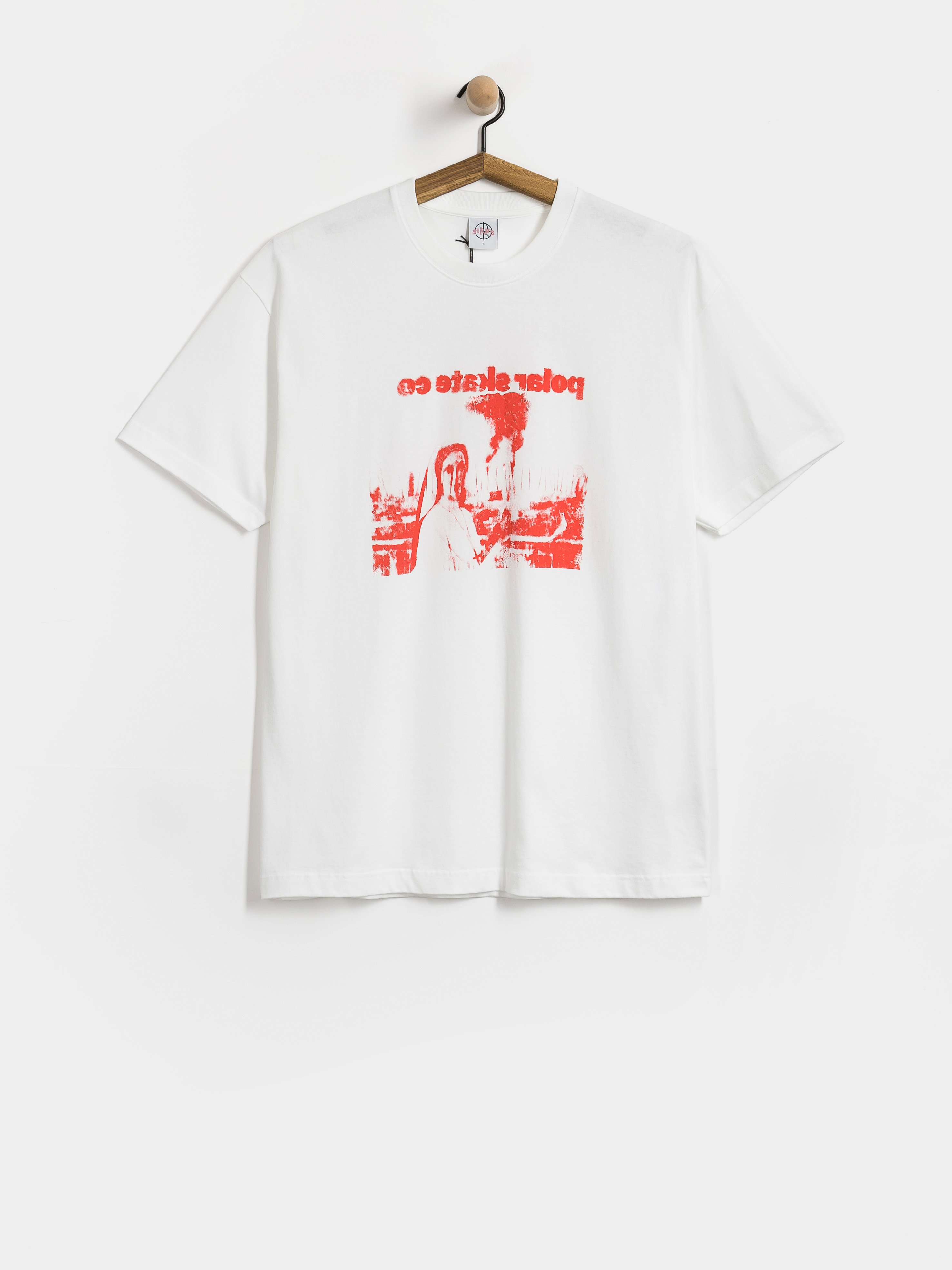 Polar Skate T-Shirt Apocalypse Nun (white)