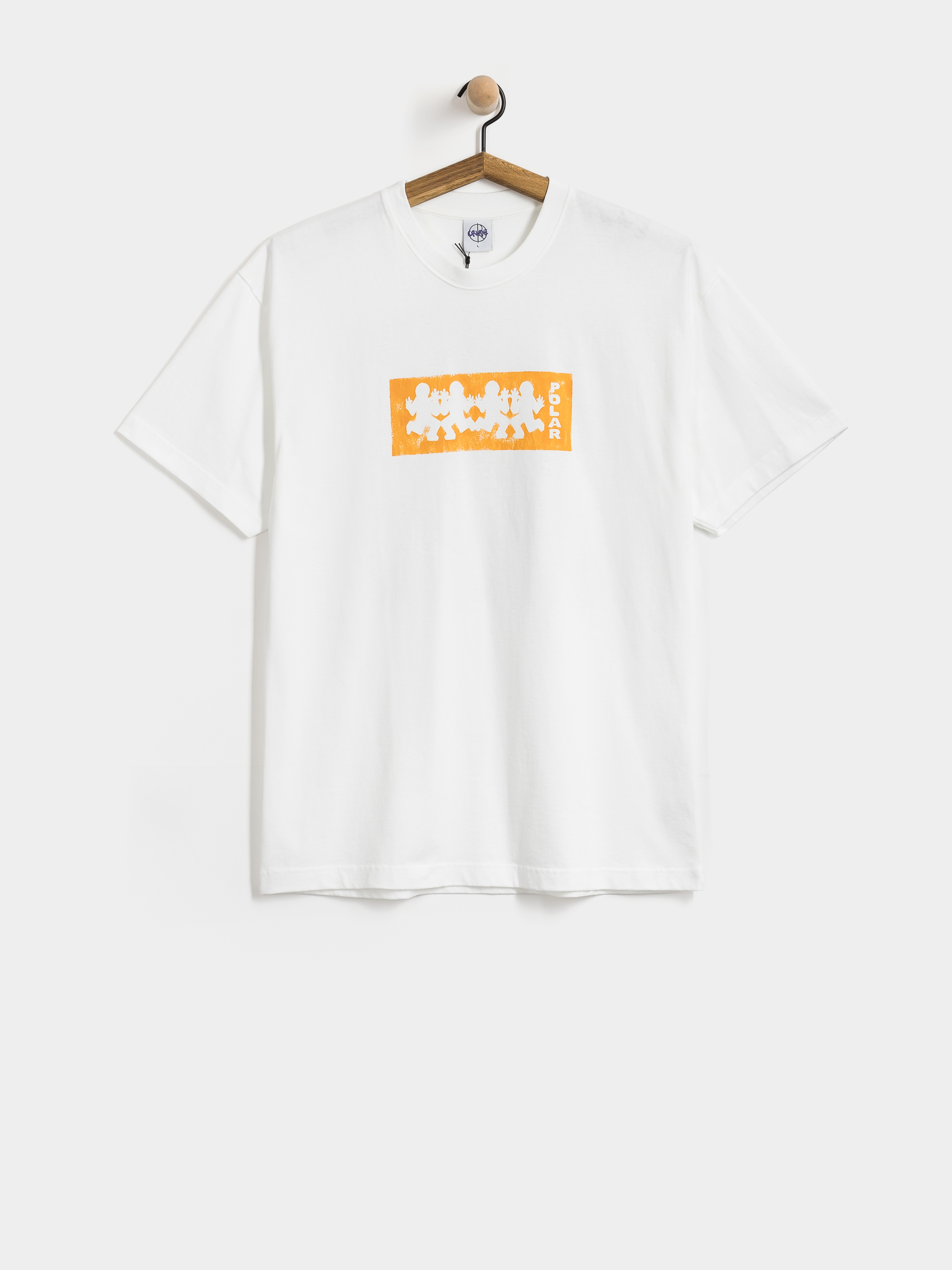Polar Skate T-Shirt Trash Rite (white)