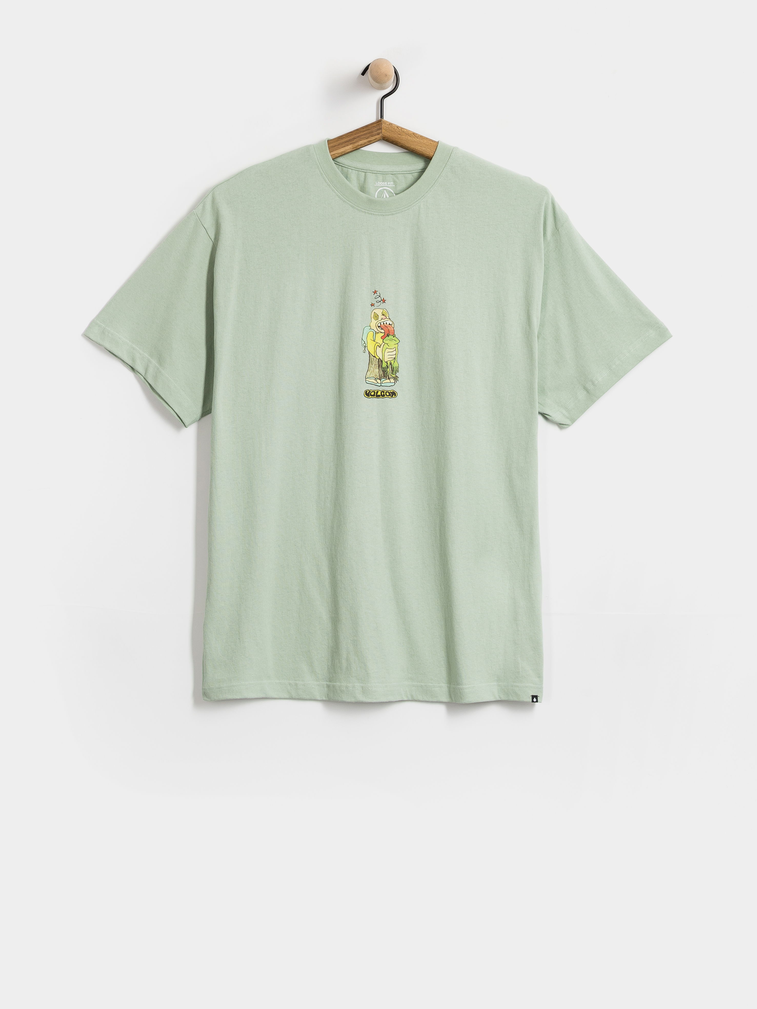 Volcom T-Shirt Acid Frog Lse (ice green)