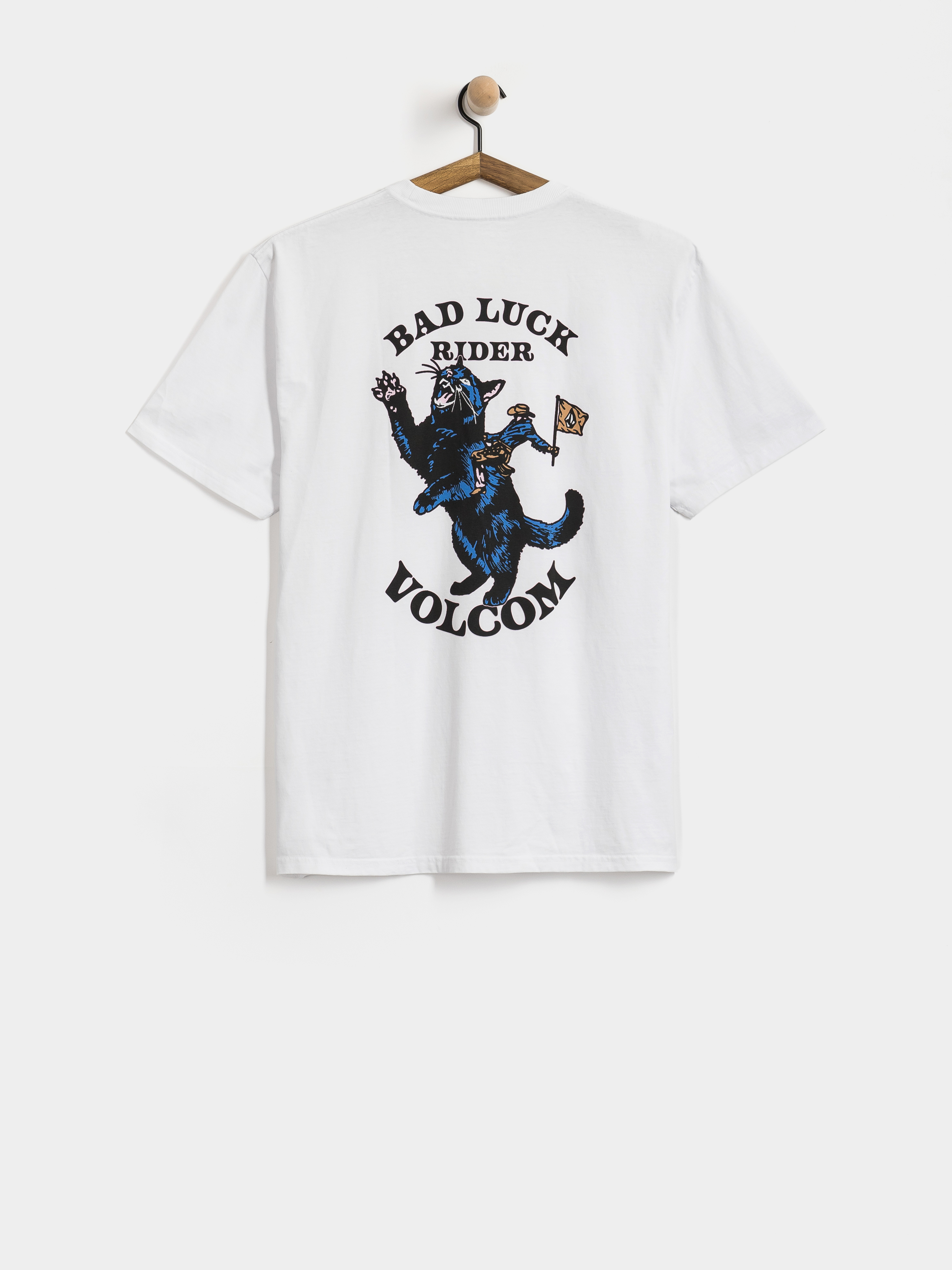 Volcom T-Shirt Bad Luck (white)