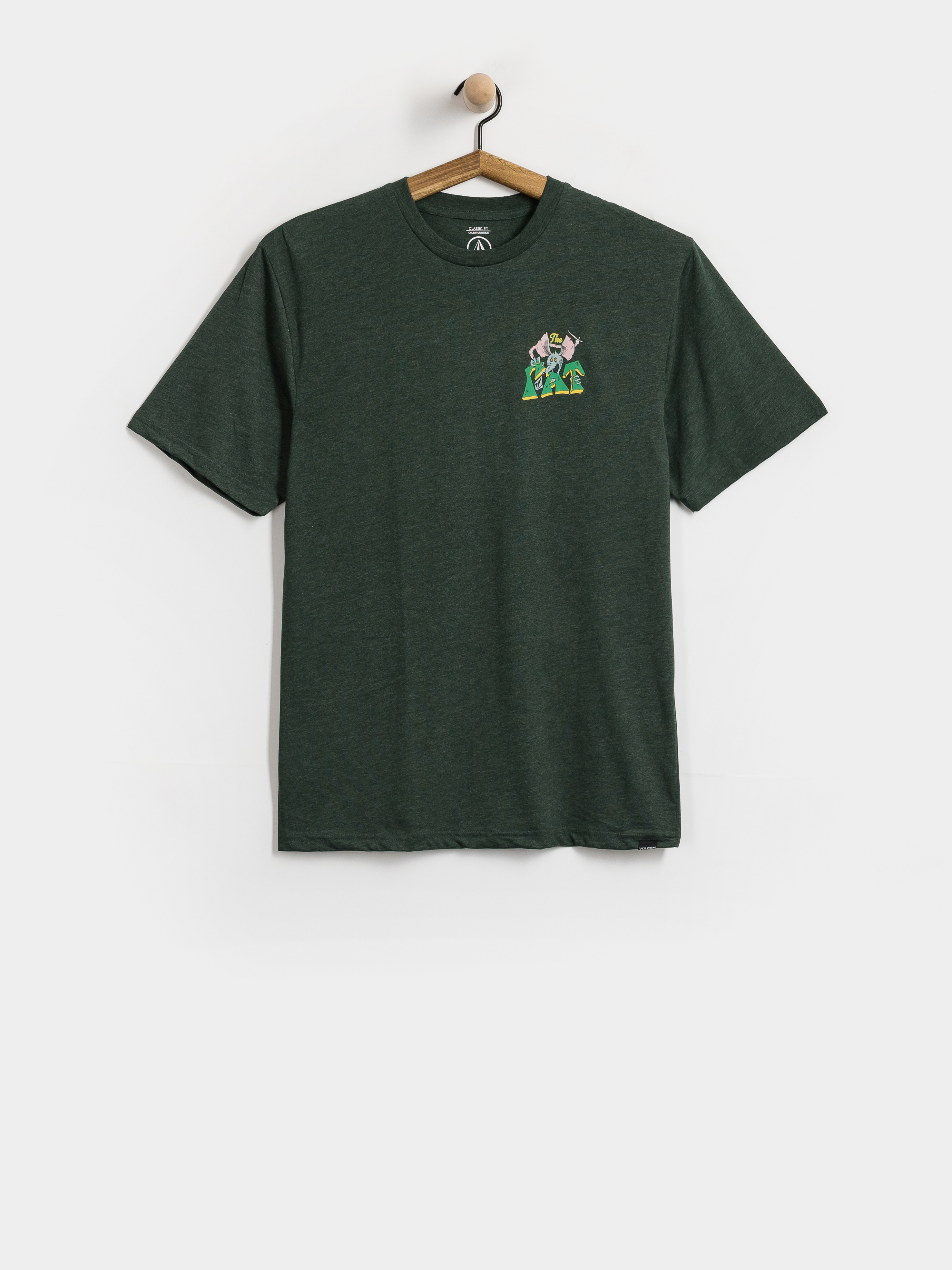 Volcom T-Shirt Tipsy Rat Hth (scarab)