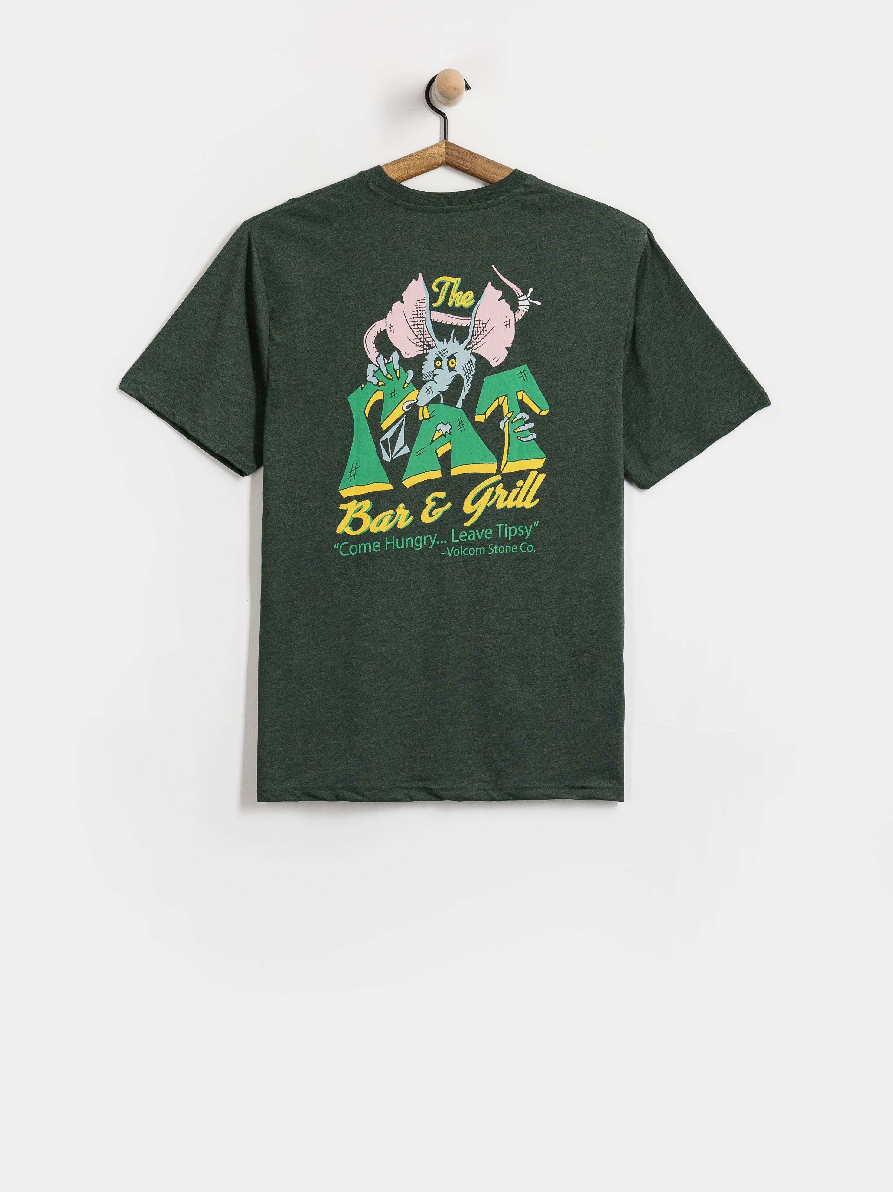 Volcom T-Shirt Tipsy Rat Hth (scarab)