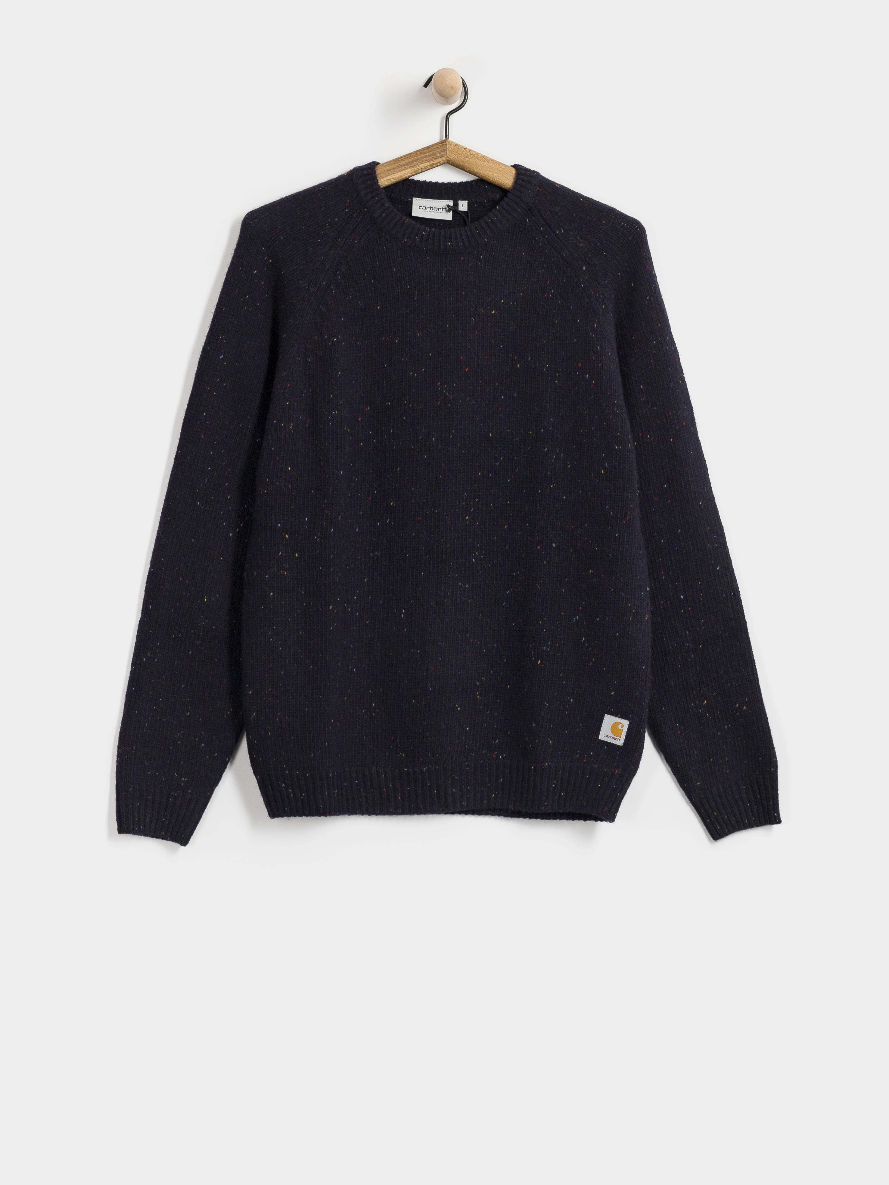 Carhartt WIP Pulli Anglistic (speckled dark navy)