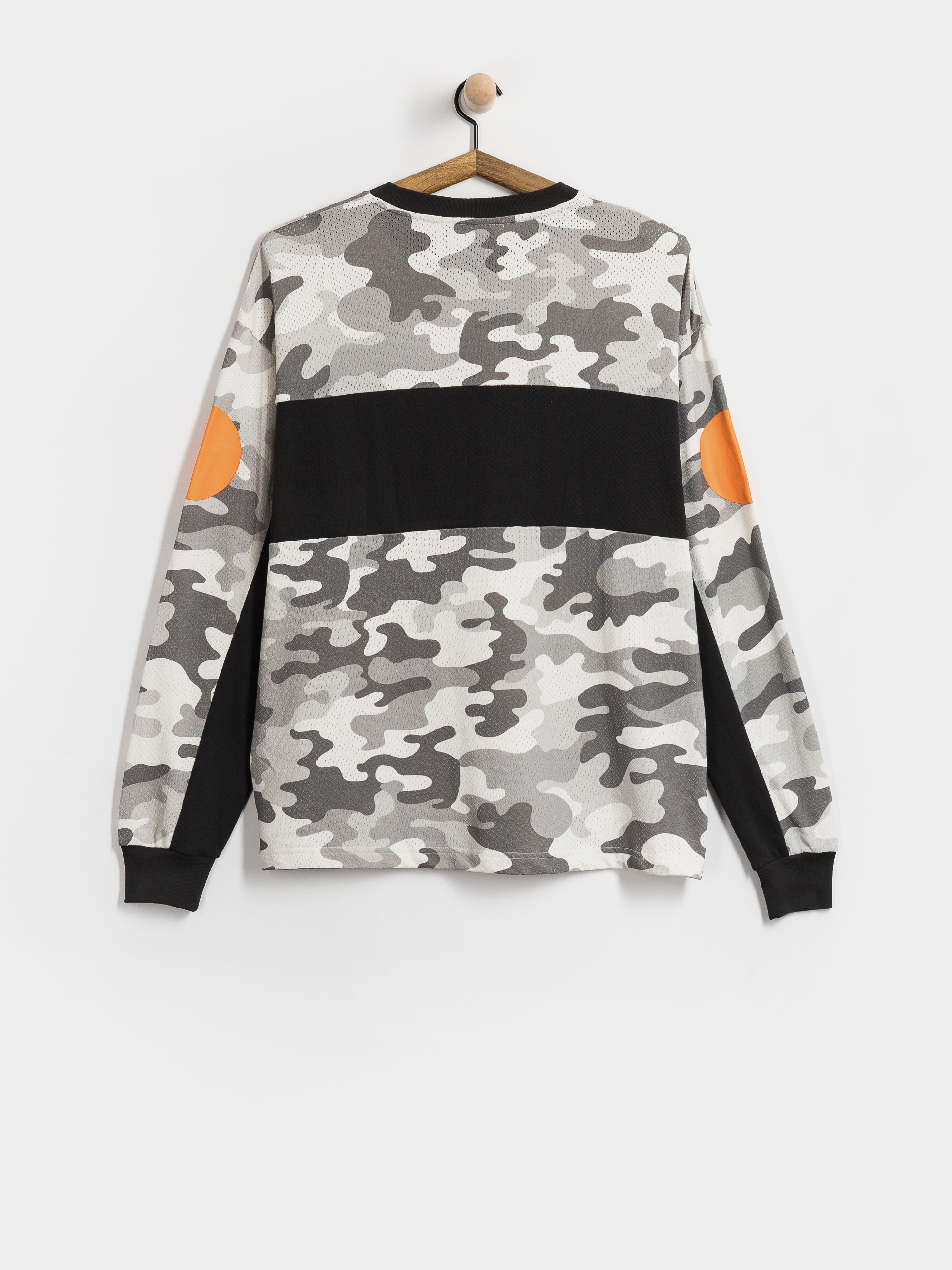 Deus Ex Machina Longsleeve Ombre Moto Jersey (grey camo)