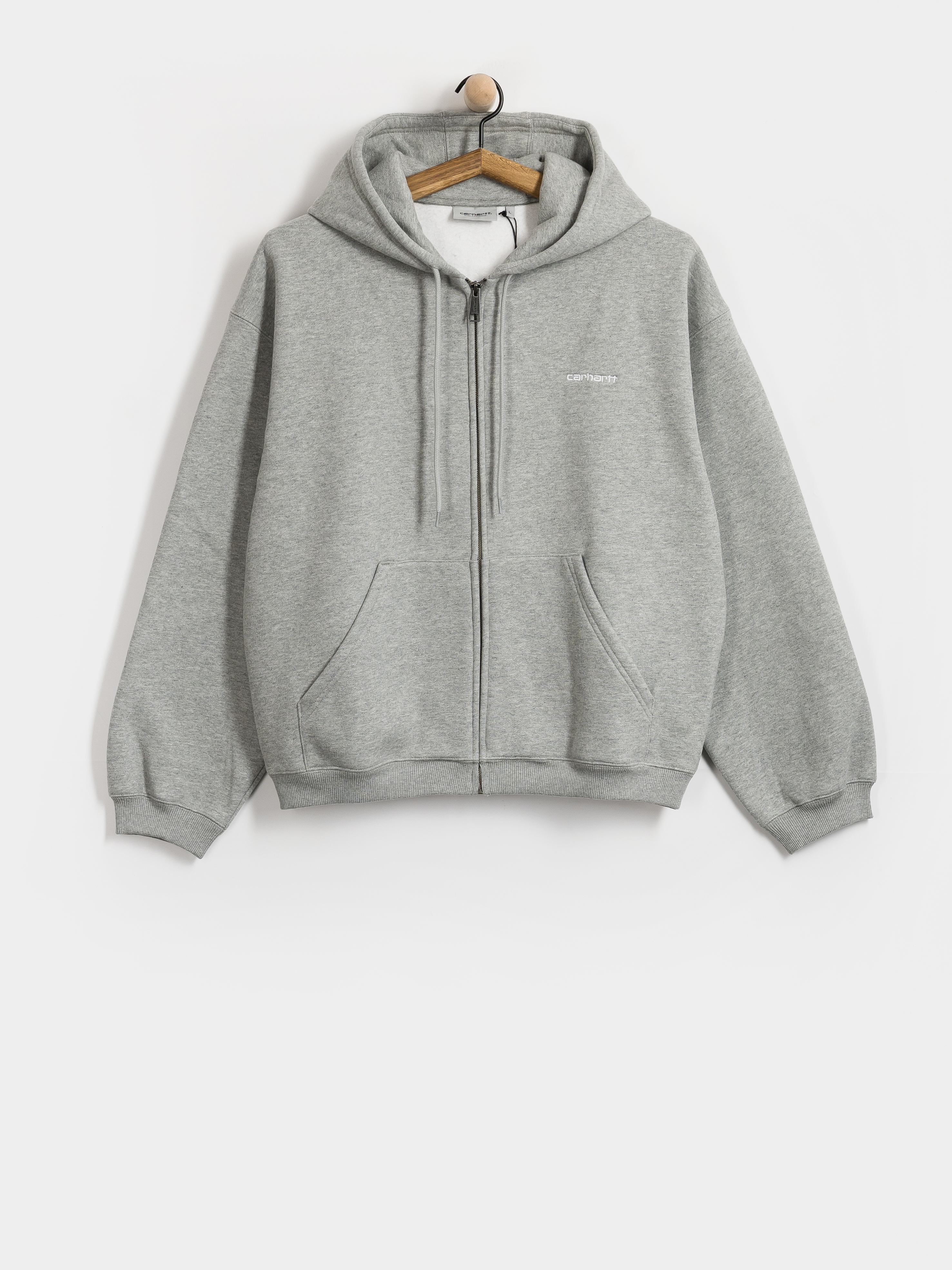 Carhartt WIP Hoodie Ebbert ZHD (grey heather/white)