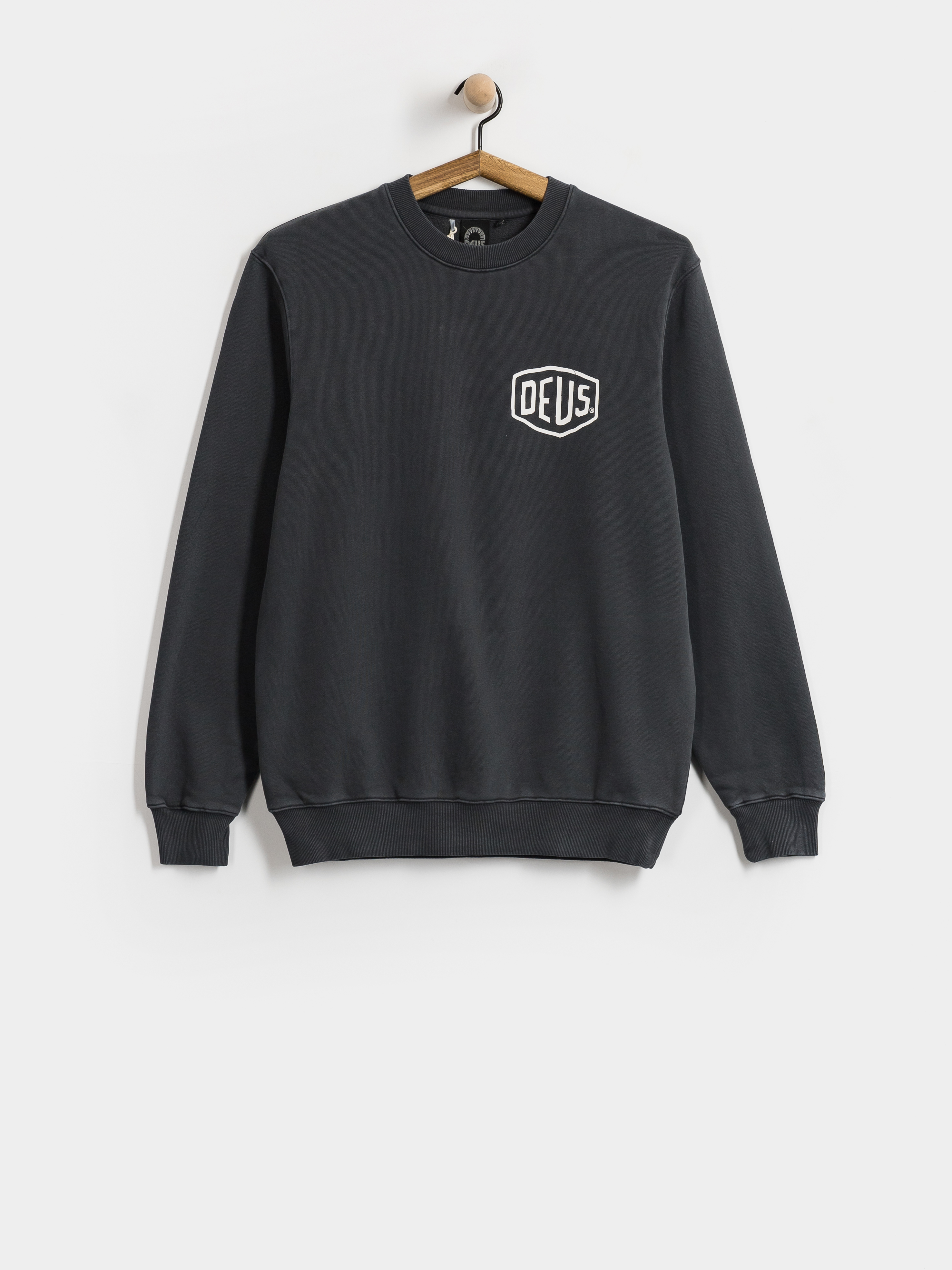 Deus Ex Machina Sweatshirt Shield Gd Crew (black)