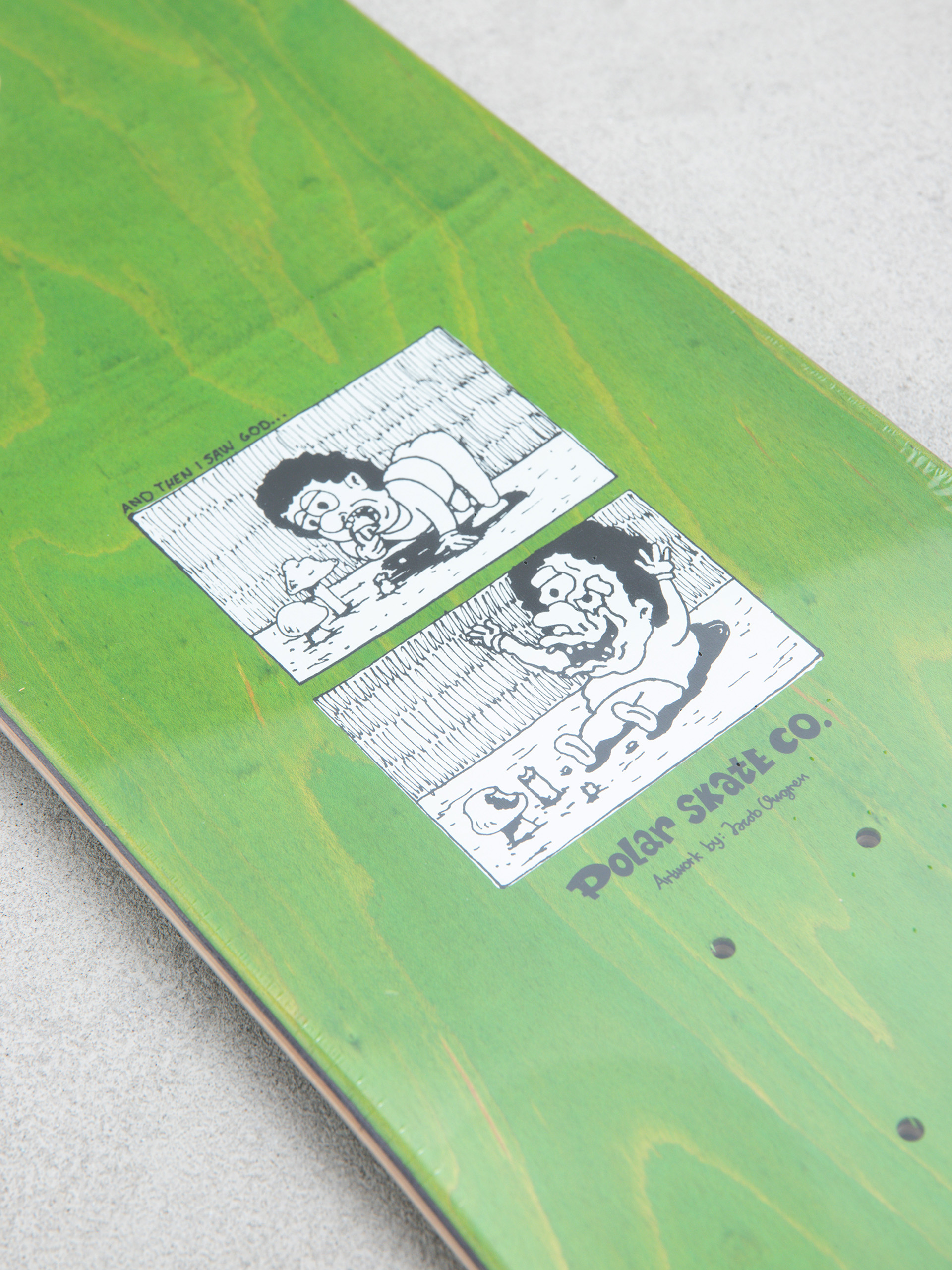 Polar Skate Deck Nick Boserio Fly Agaric