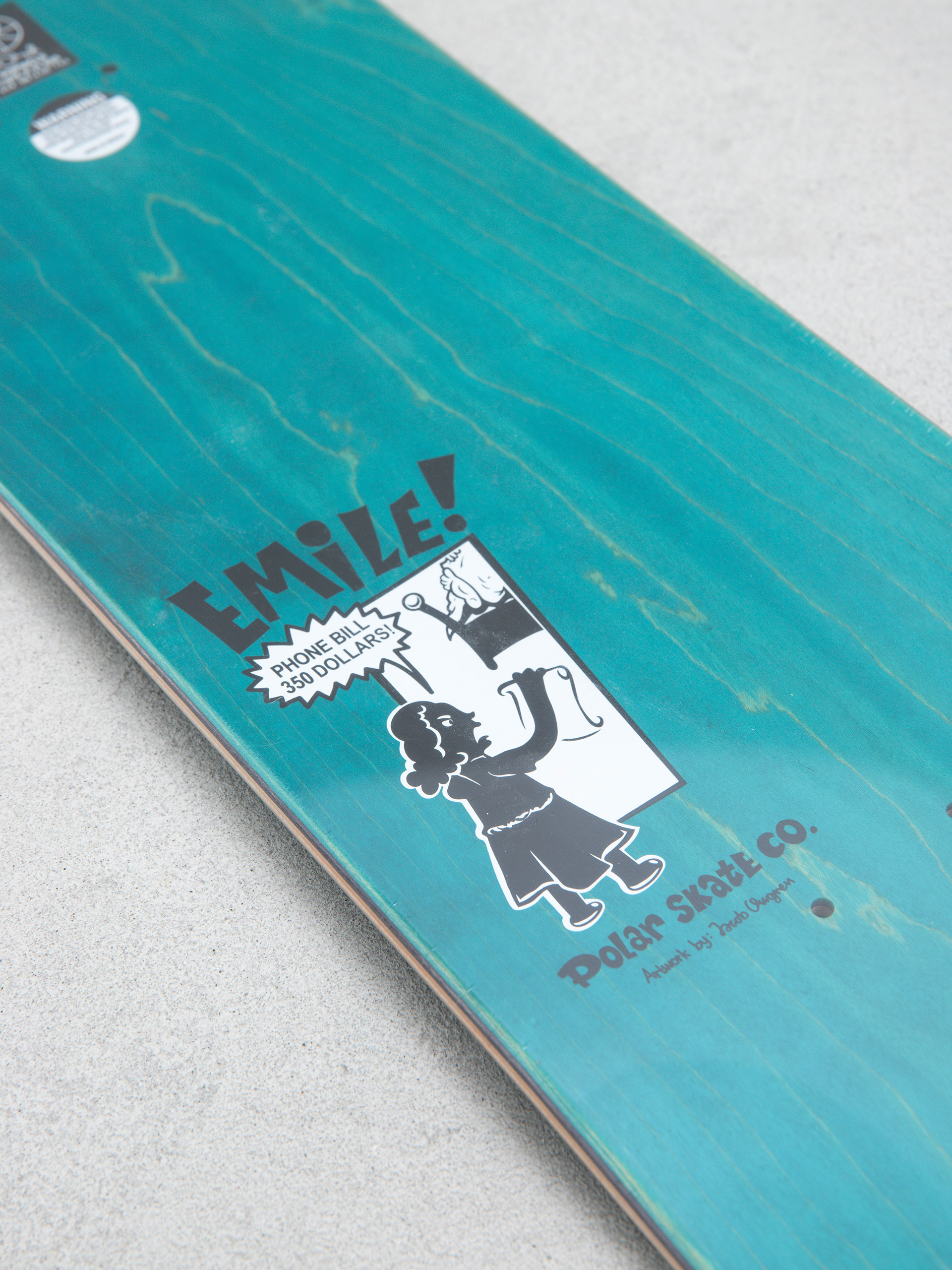 Polar Skate Deck Emile Laurent Oops!