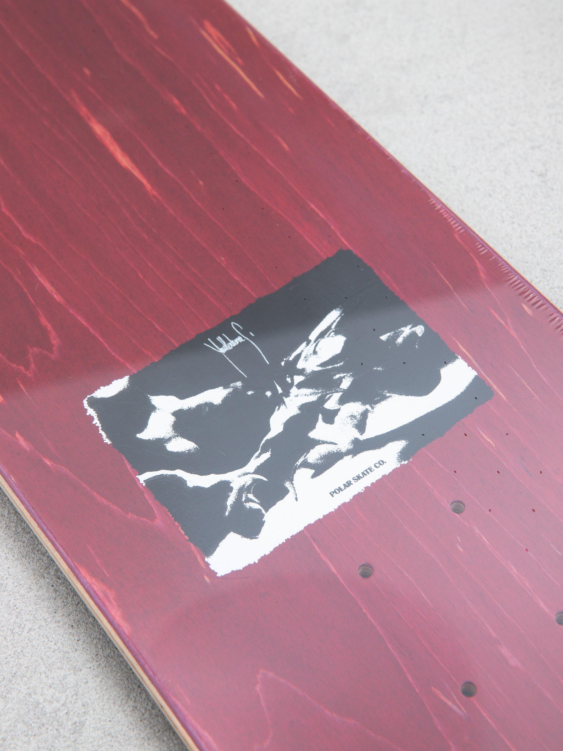 Polar Skate Deck Paul Grund Crystal Depth