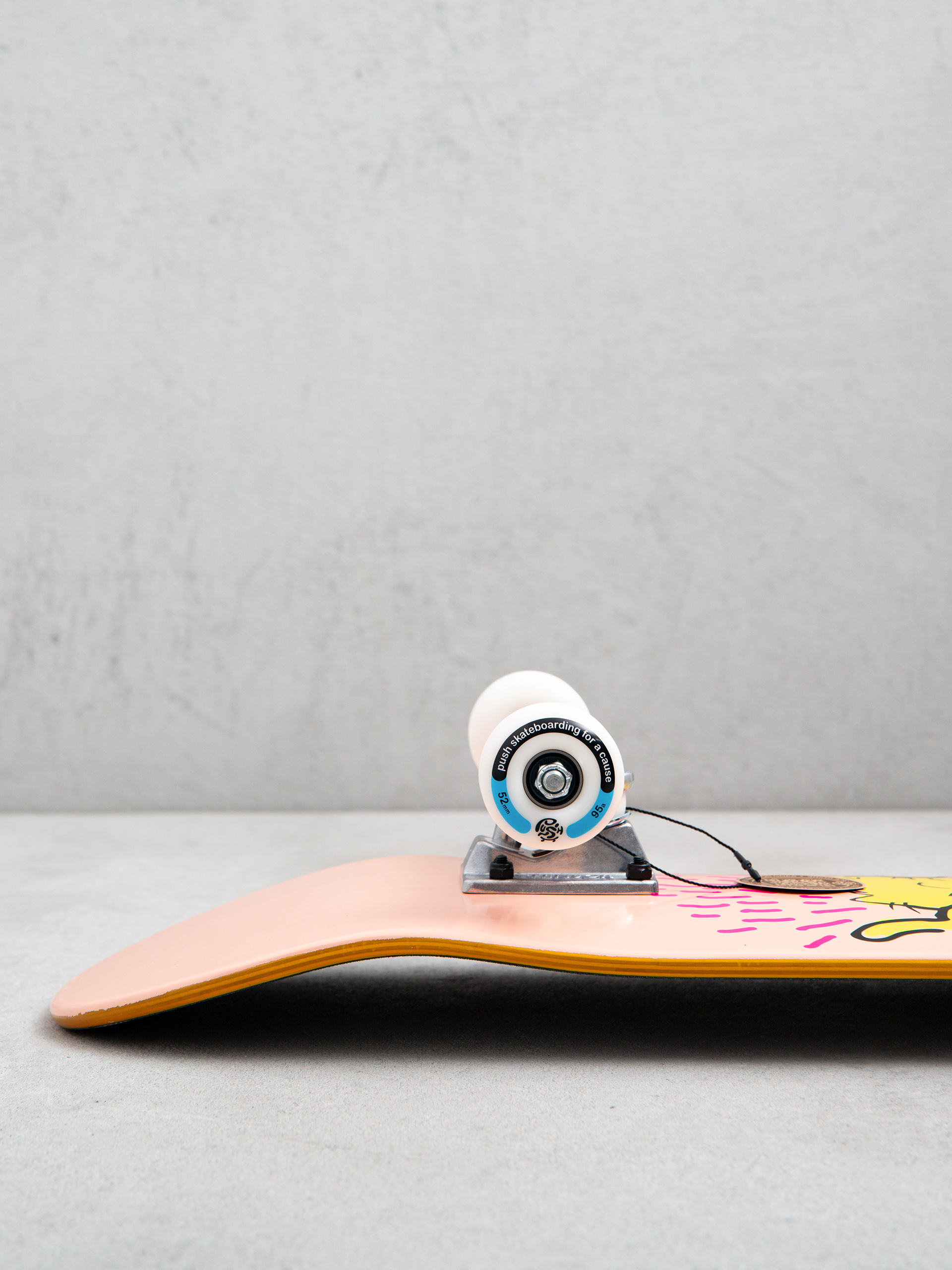 Push Chaos Kat Fp Skateboard (orange)