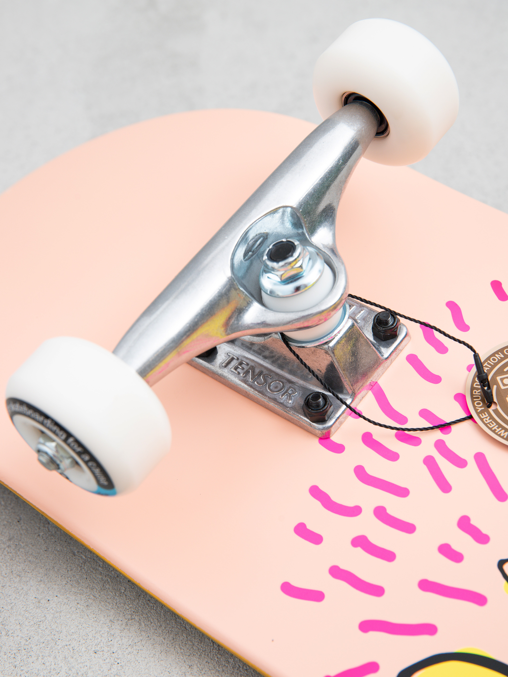 Push Chaos Kat Fp Skateboard (orange)