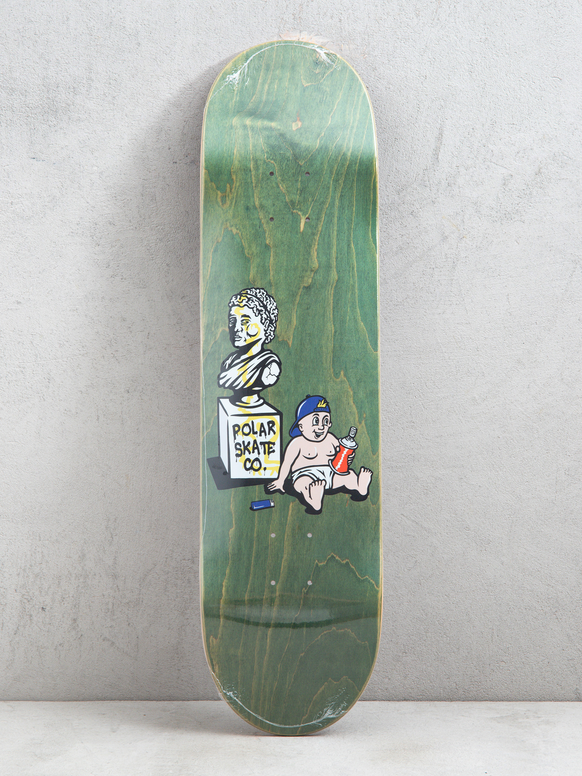 Polar Skate David Stenstrom Spider Deck (grey/black)