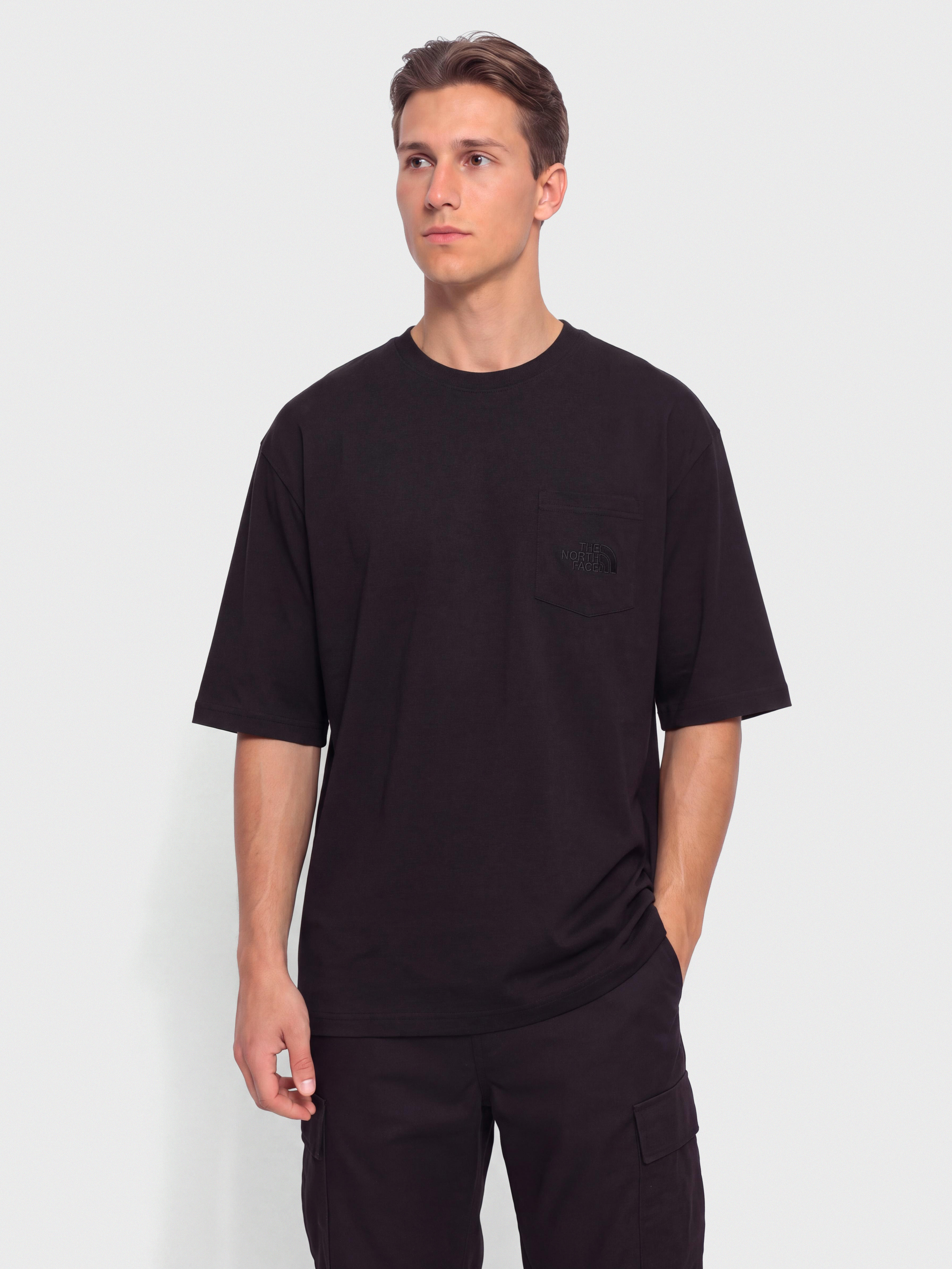 The North Face T-Shirt Dome Relaxed Pocket (tnf black)