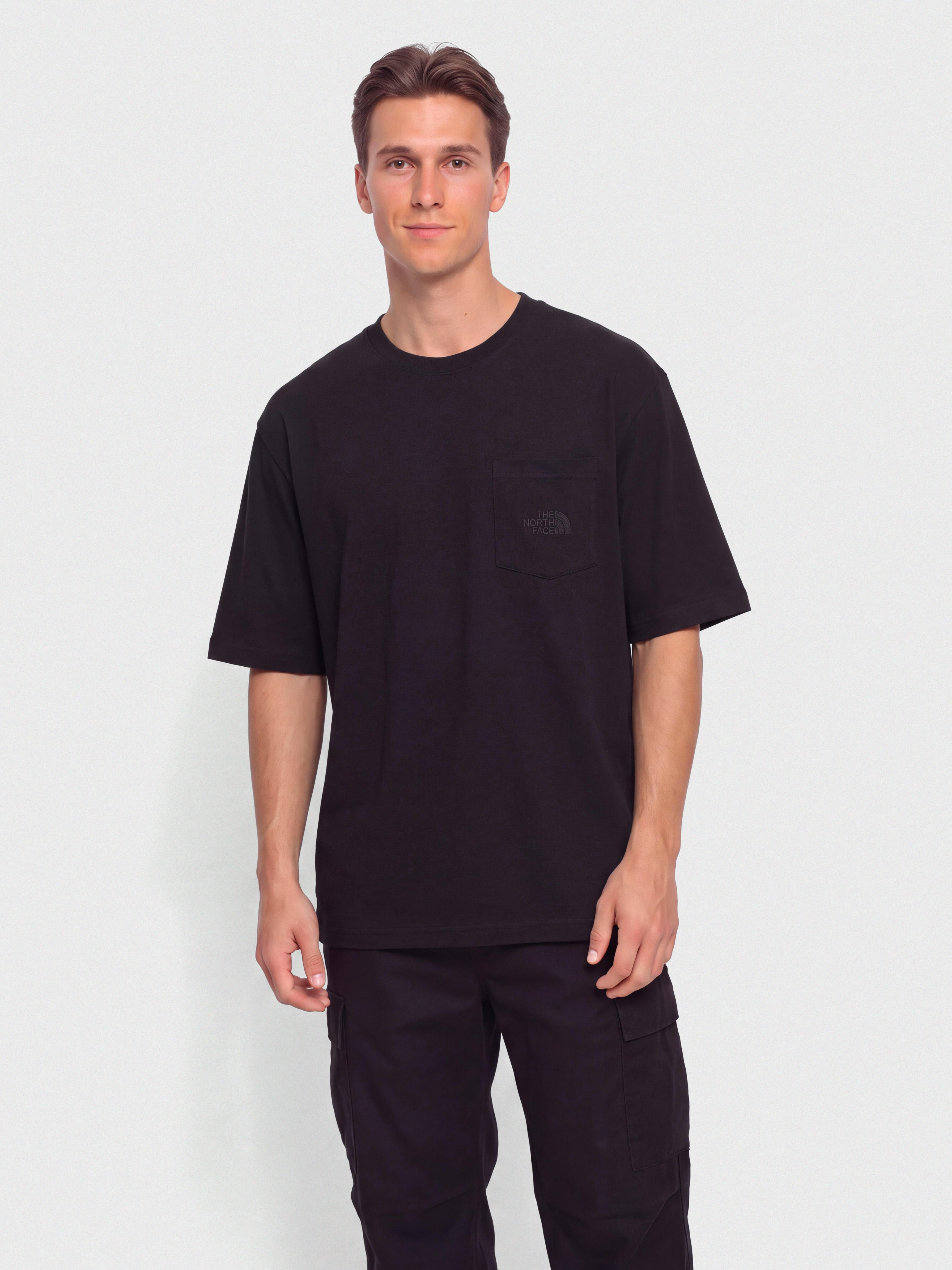 The North Face T-Shirt Dome Relaxed Pocket (tnf black)