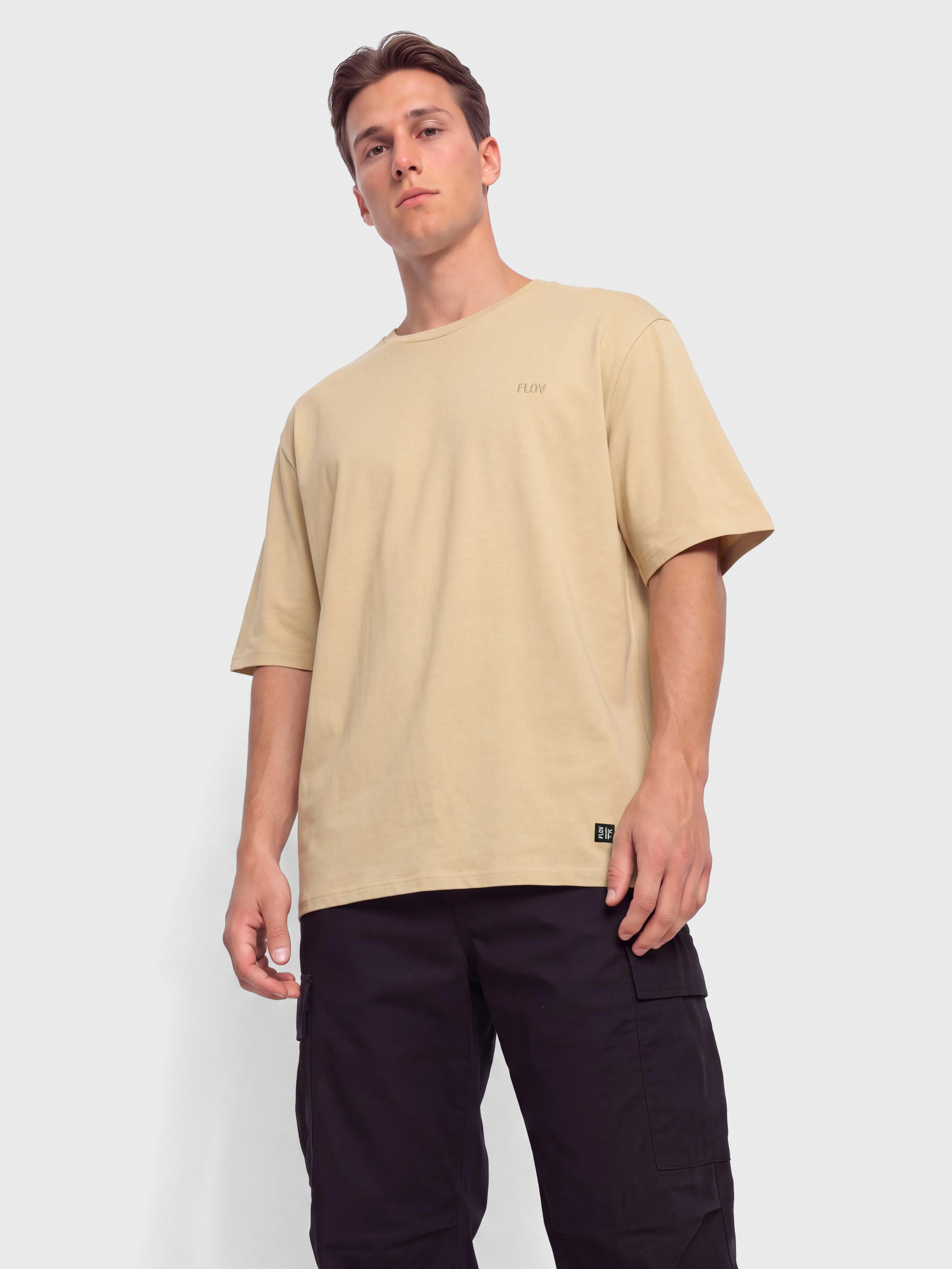 FLOV T-Shirt Birken Relaxed (beige)