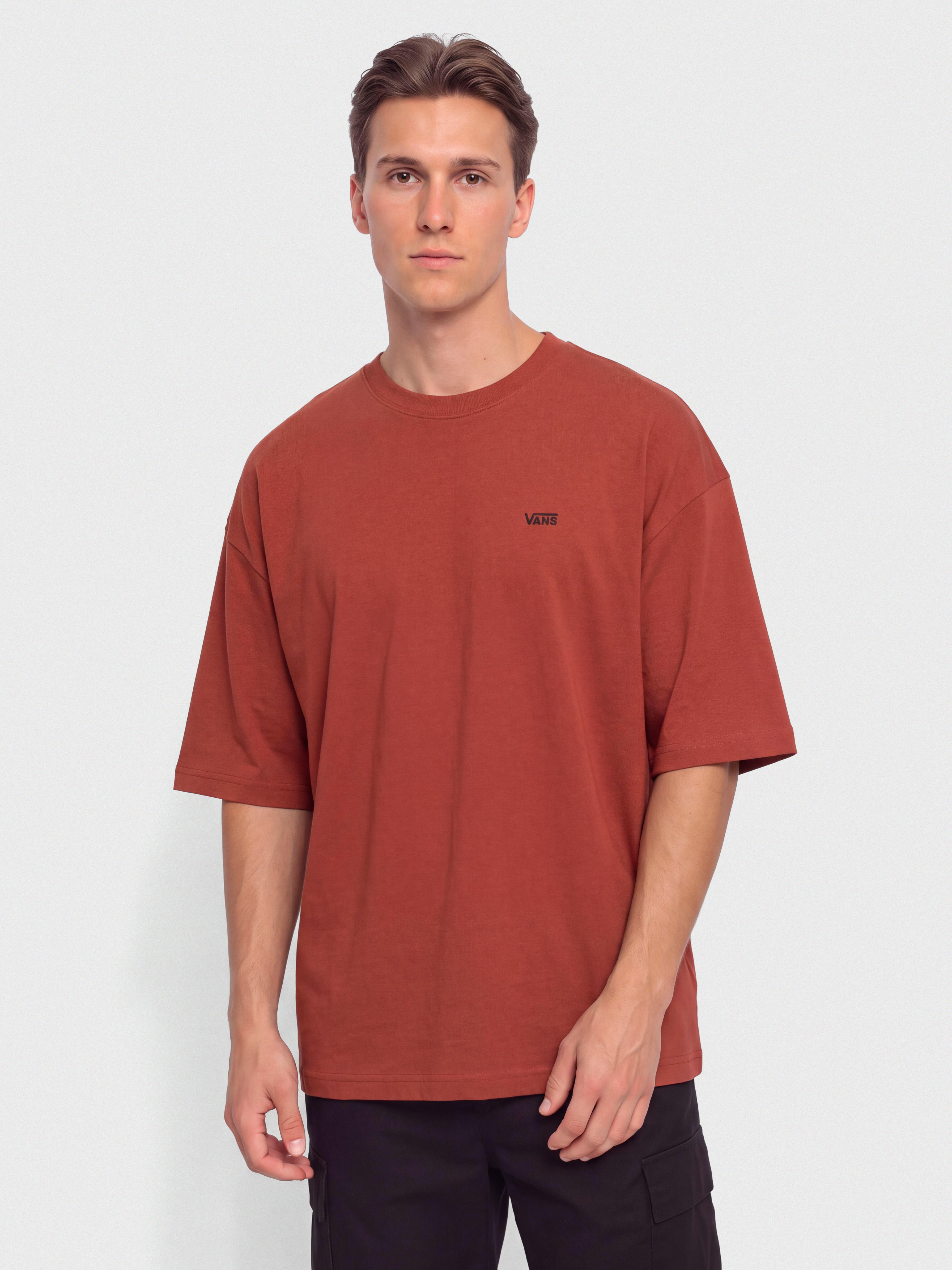 Vans T-Shirt Left Chest II Loose (poppy ember)