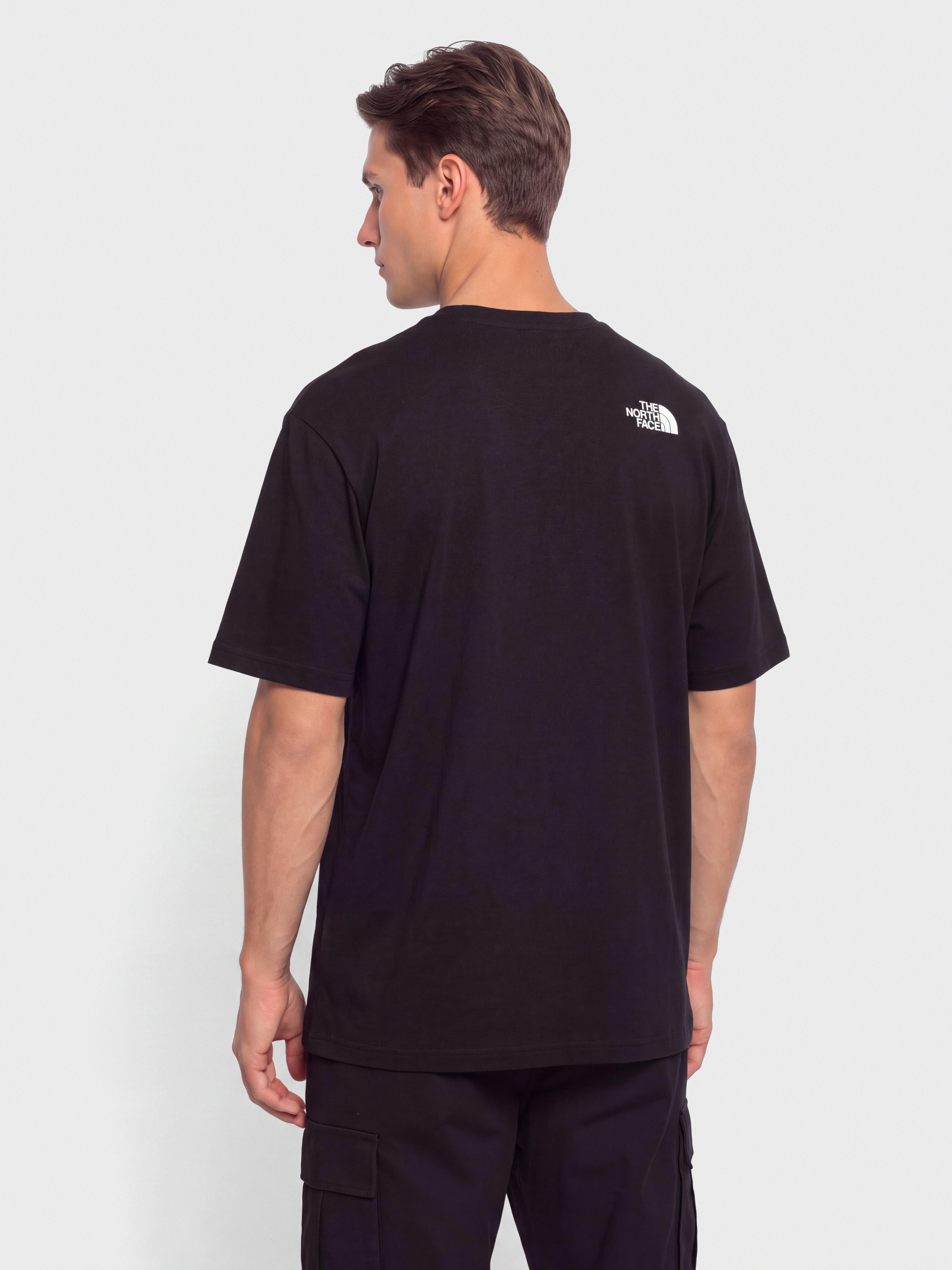 The North Face T-Shirt Icon Mountain Relaxed (tnf black)