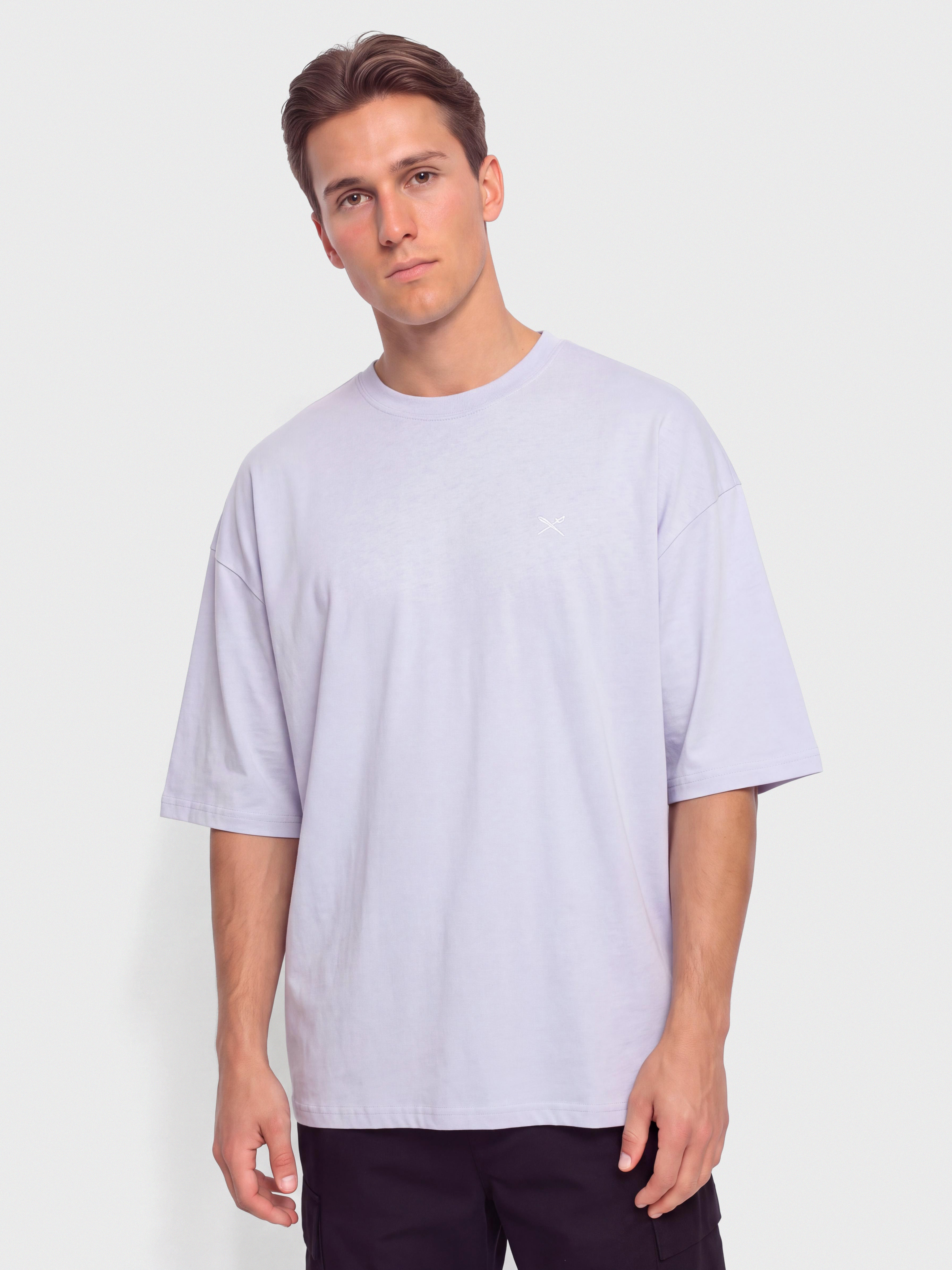 Iriedaily Mini Flag Relaxed T-Shirt (light lilac)