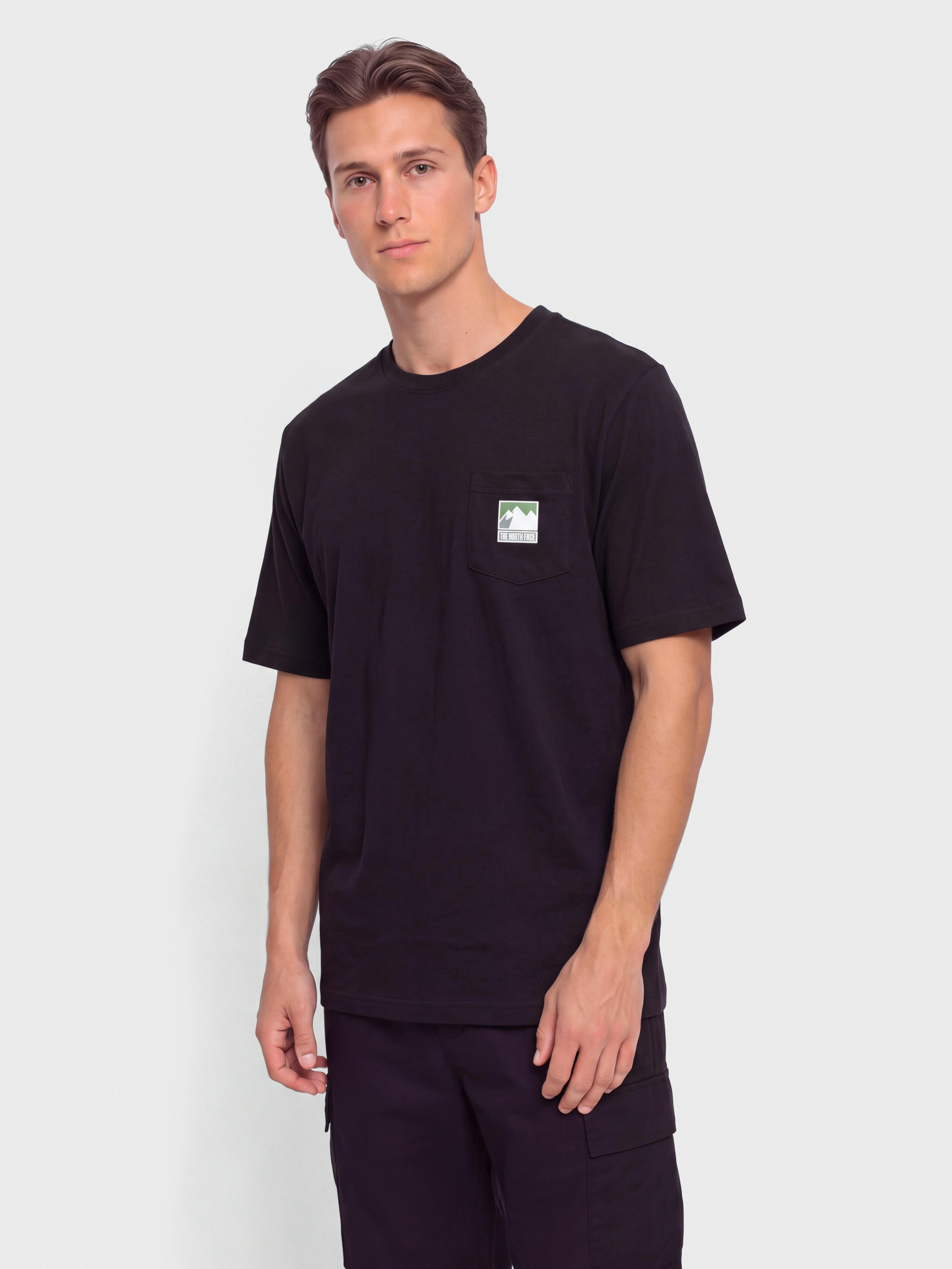 The North Face Mountain Logo Relaxed T-Shirt (tnf black)