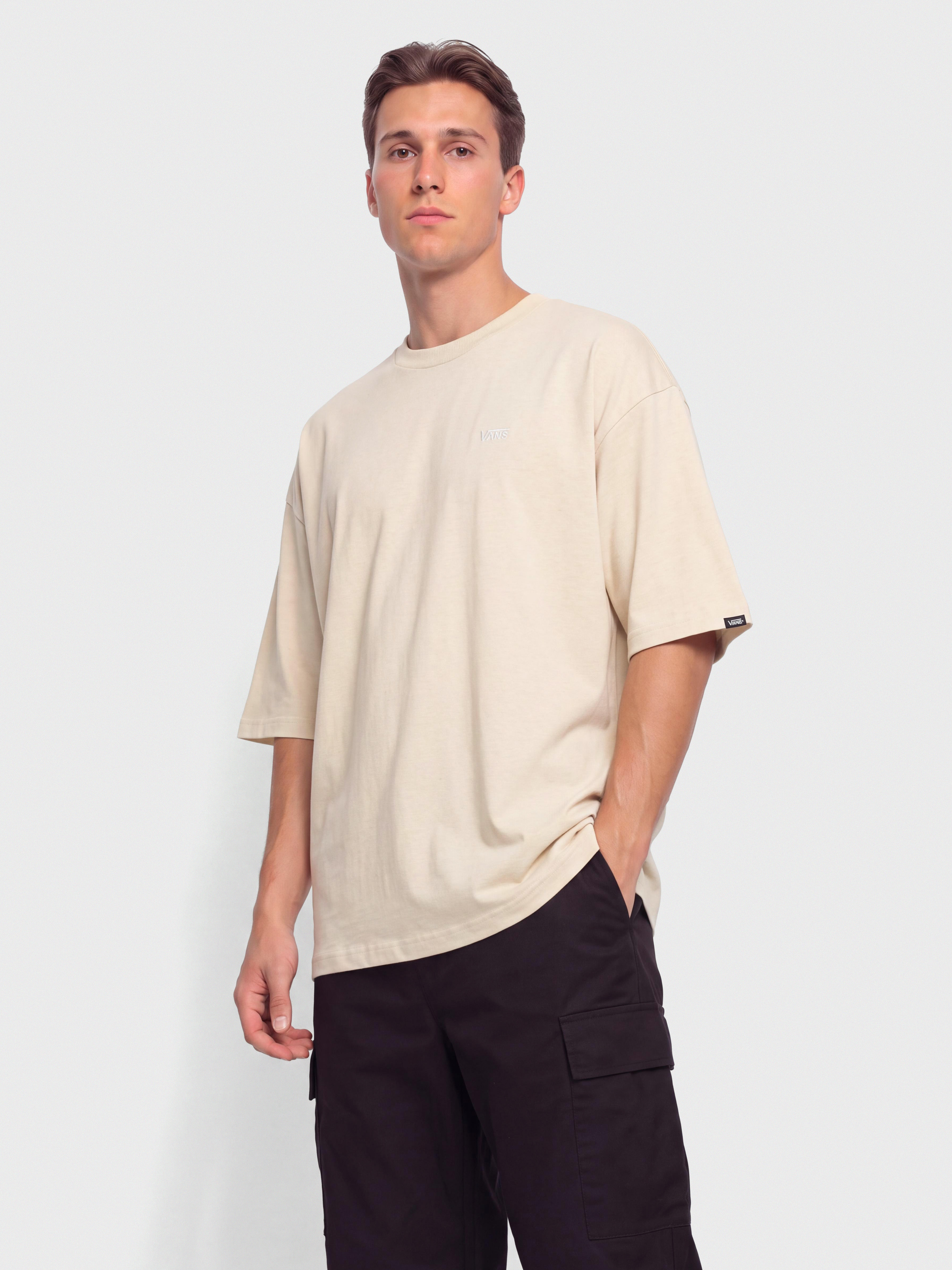 Vans Left Chest II Loose T-Shirt (oatmeal)