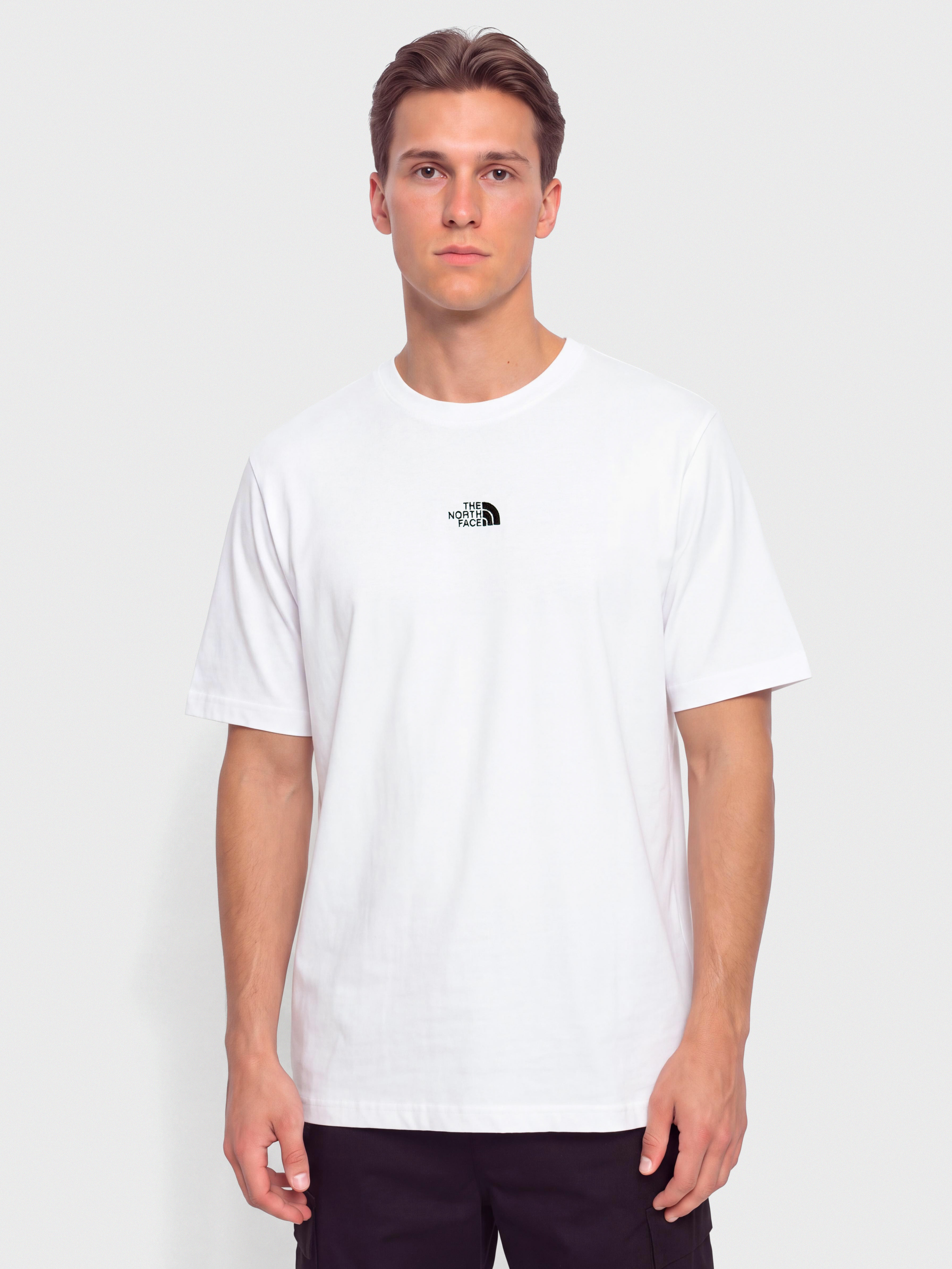 The North Face T-shirt Essential Center Logo Relaxed (tnf white)