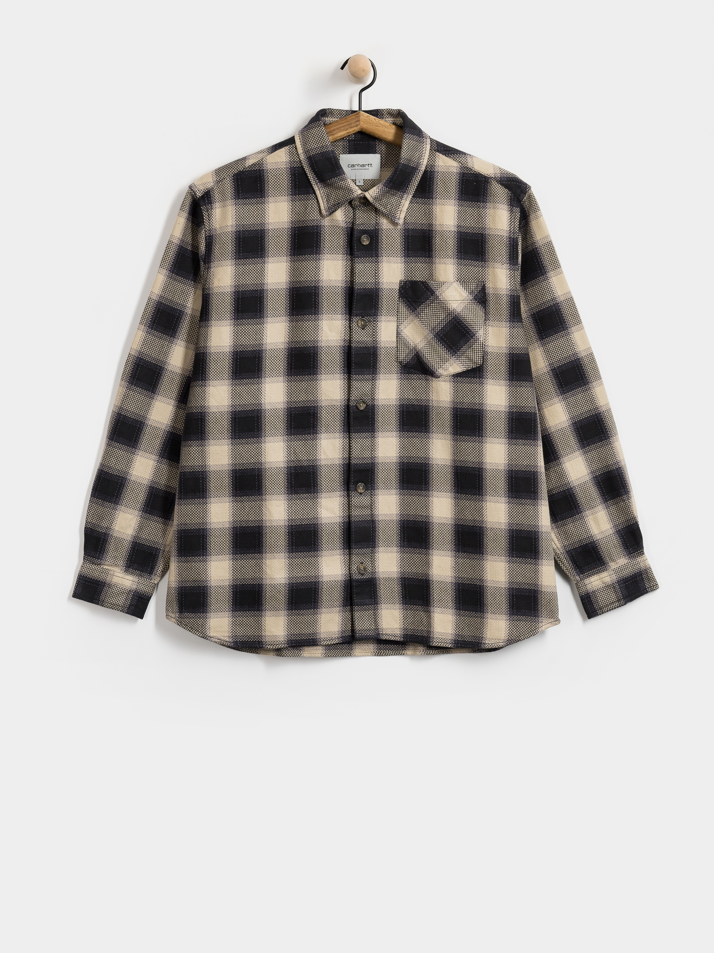 Carhartt WIP Dayne Shirt (dayne check shady purple)