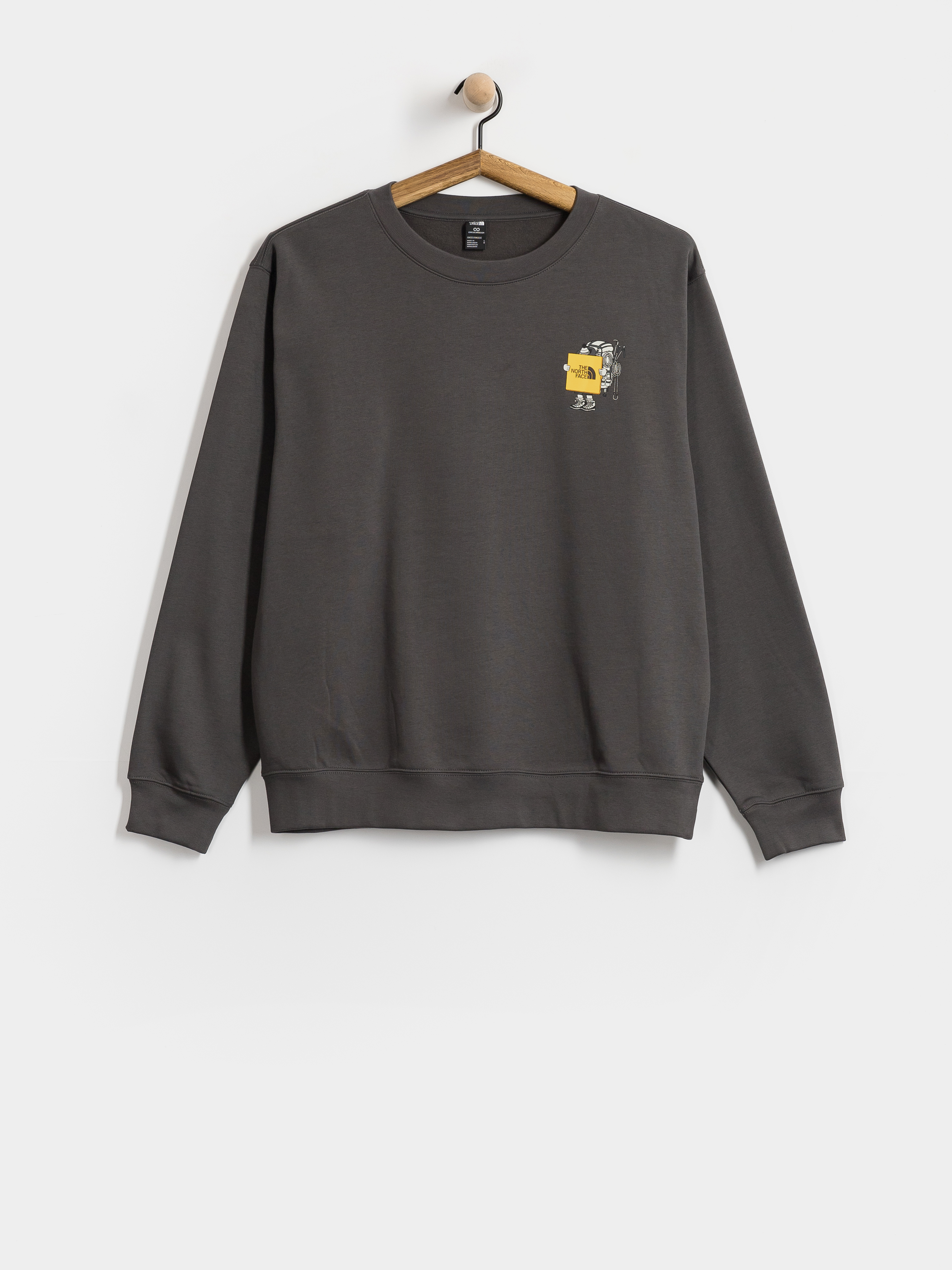 The North Face Gear Up Get Out Relaxed Sweatshirt (anthracite grey)