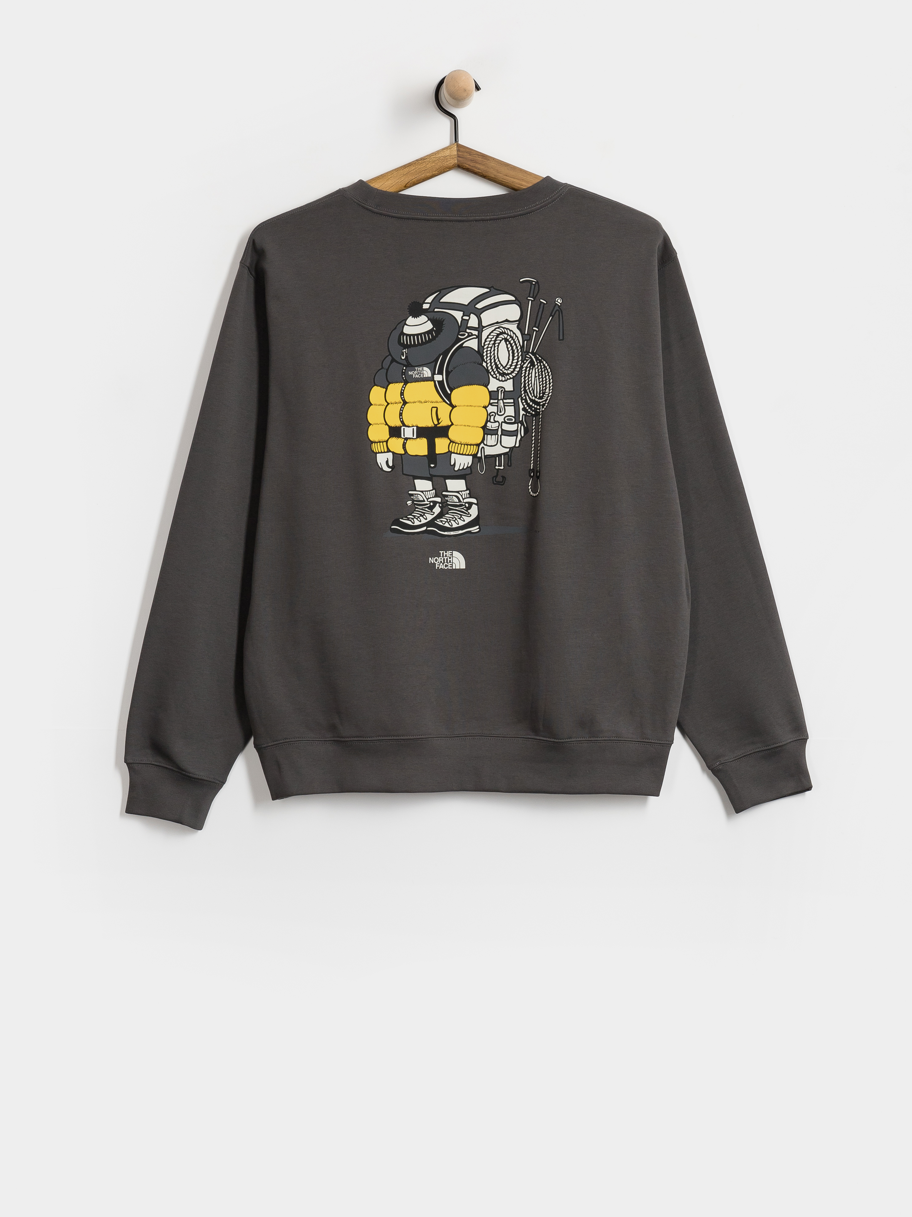 The North Face Gear Up Get Out Relaxed Sweatshirt (anthracite grey)