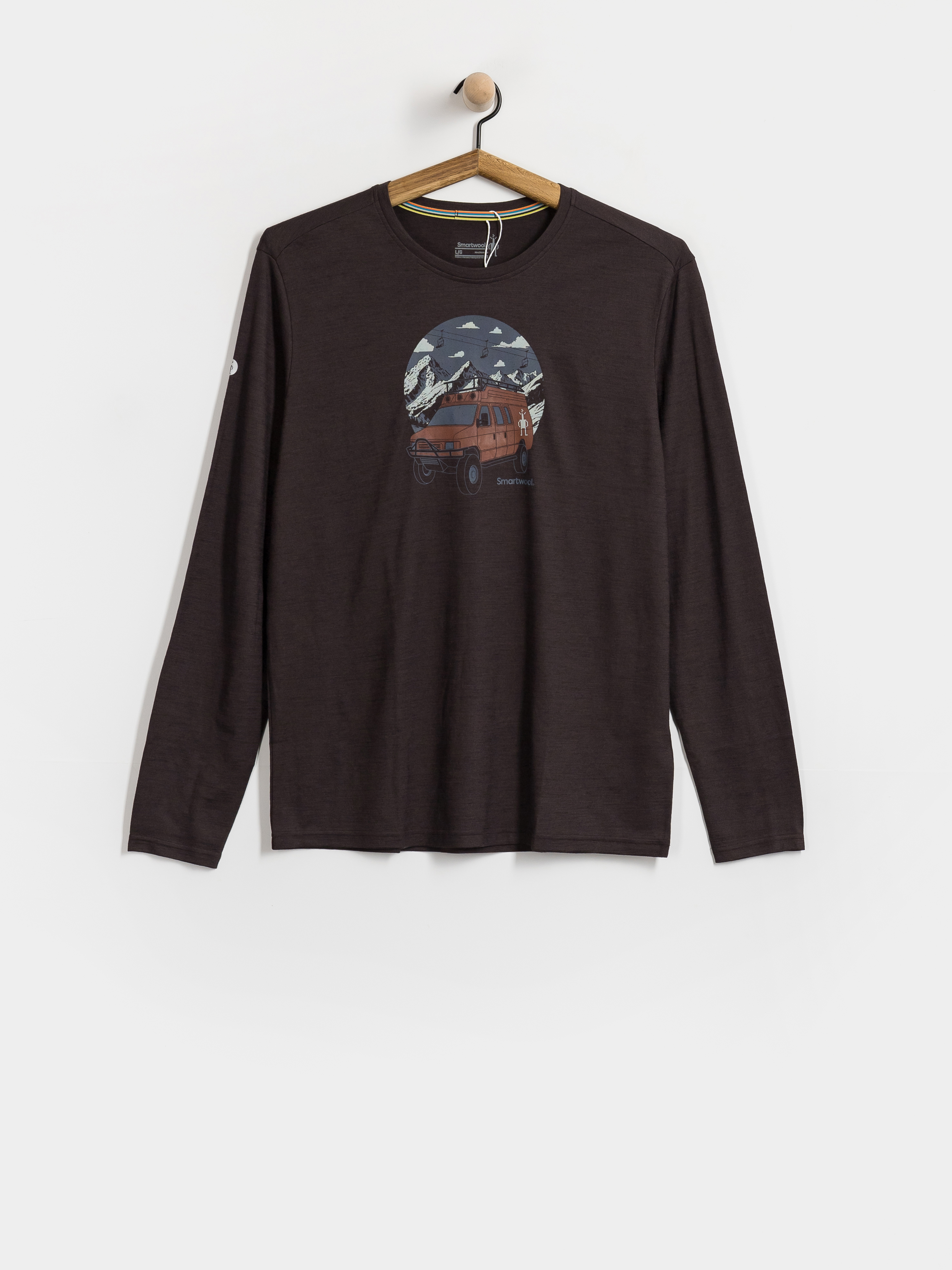 Smartwool First Chair Pursuit Longsleeve (mink heather)