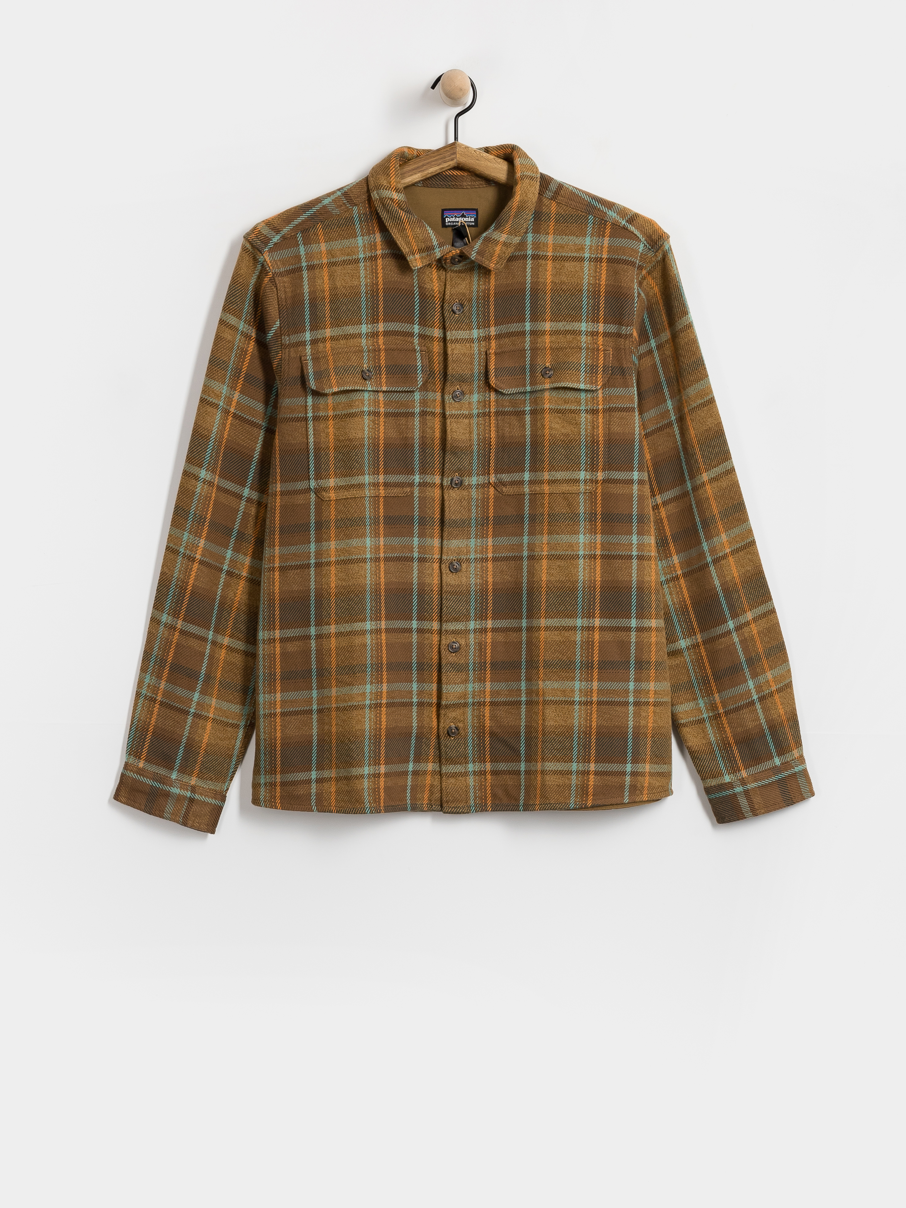 Patagonia Fjord Loft Shirt (avalanche berm brown)