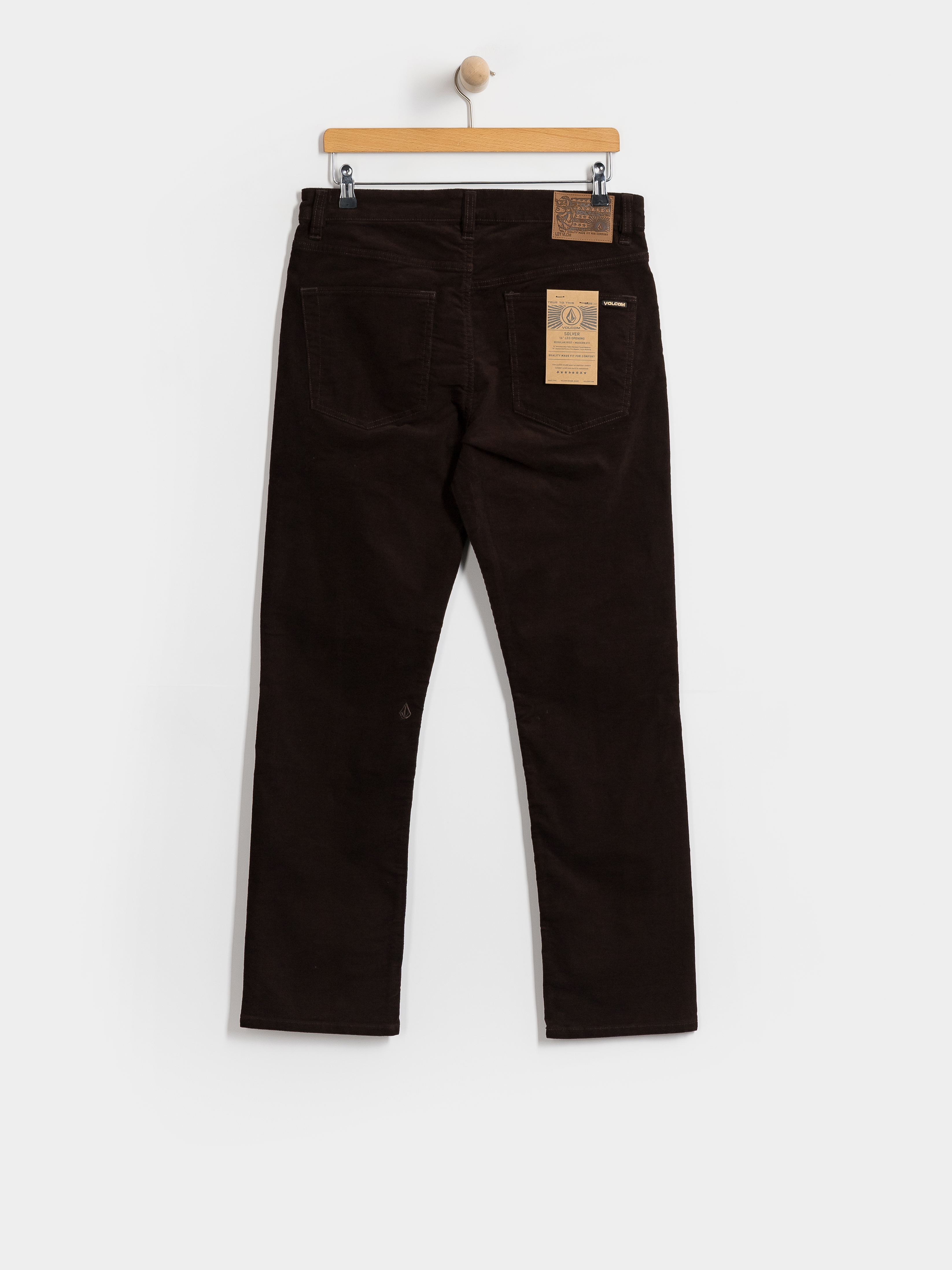 Volcom Solver 5 Pocket Cord Pants (cacao)