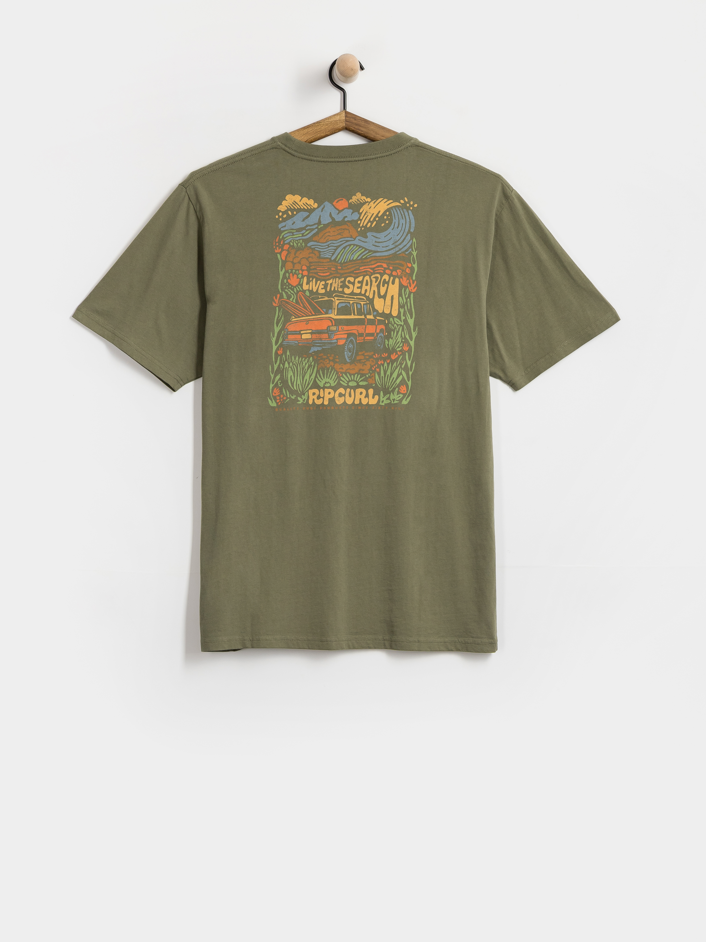 Rip Curl Surf Trip T-Shirt (surplus green)