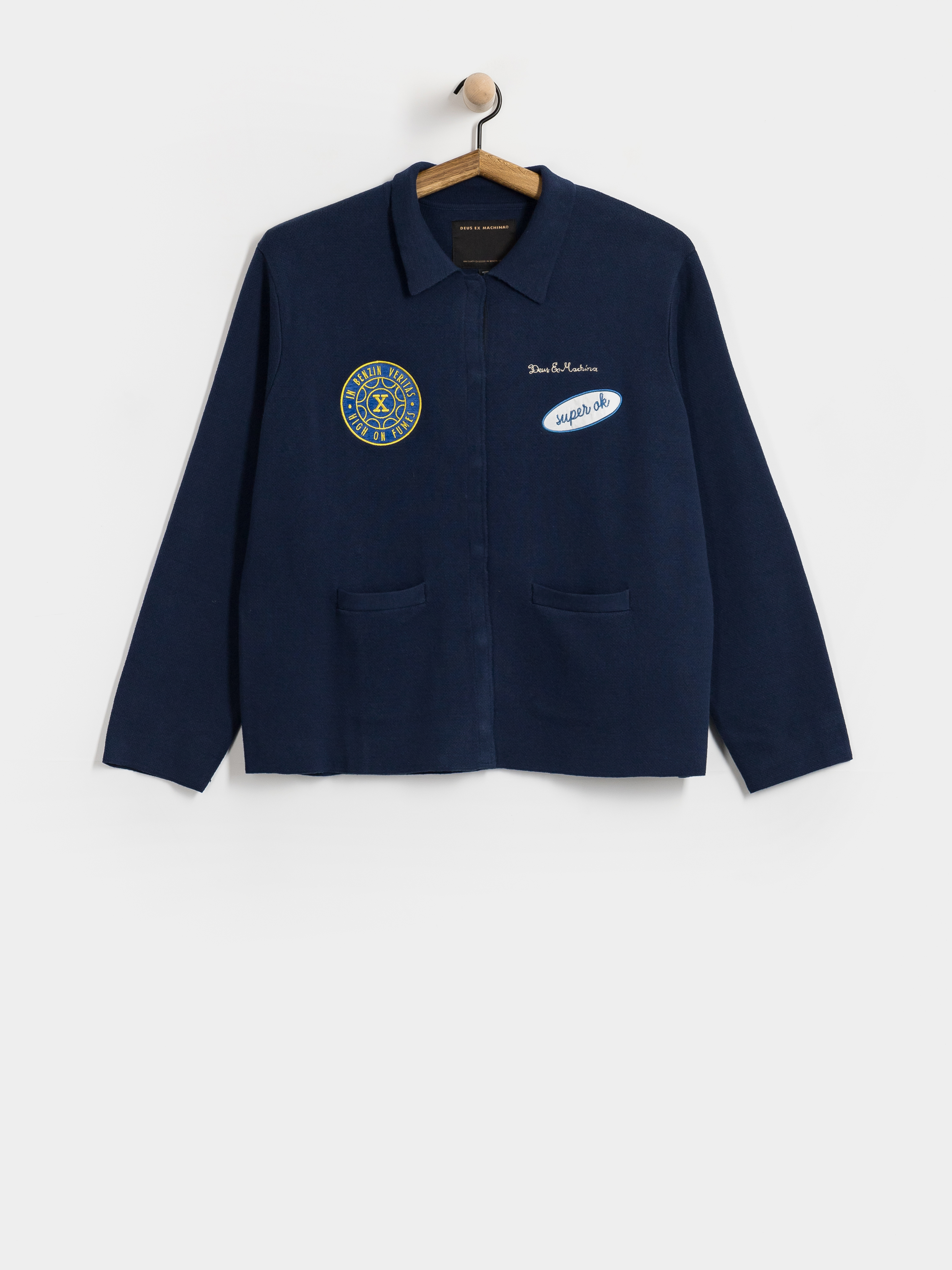 Deus Ex Machina Valdorf Knit Wmn Jacket (pageant blue)