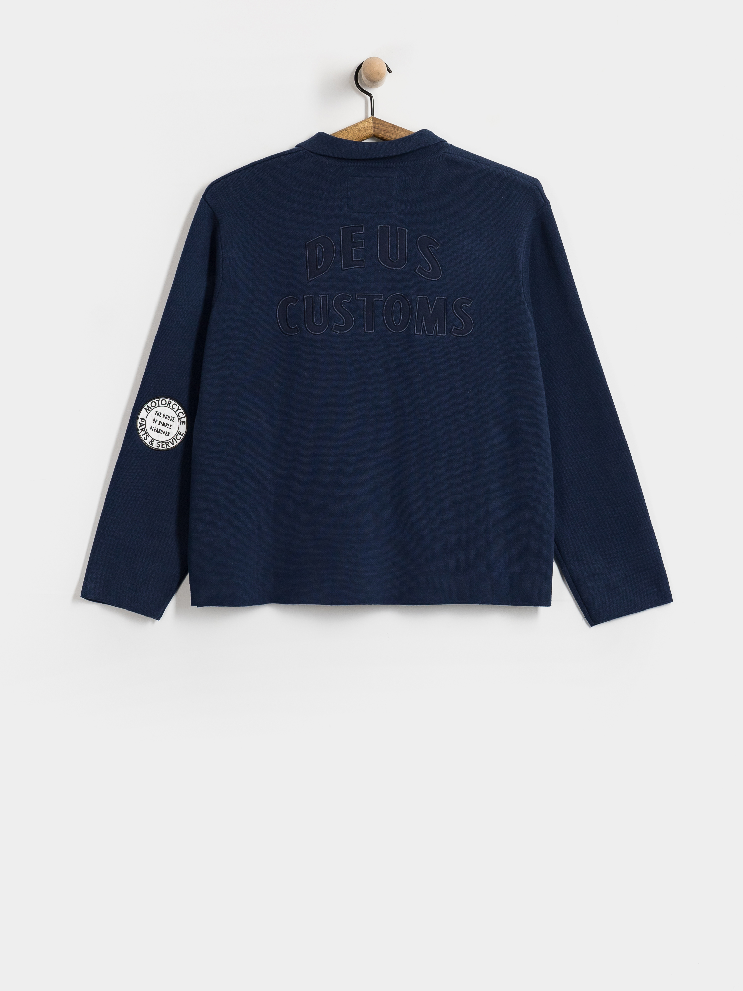 Deus Ex Machina Valdorf Knit Wmn Jacke (pageant blue)