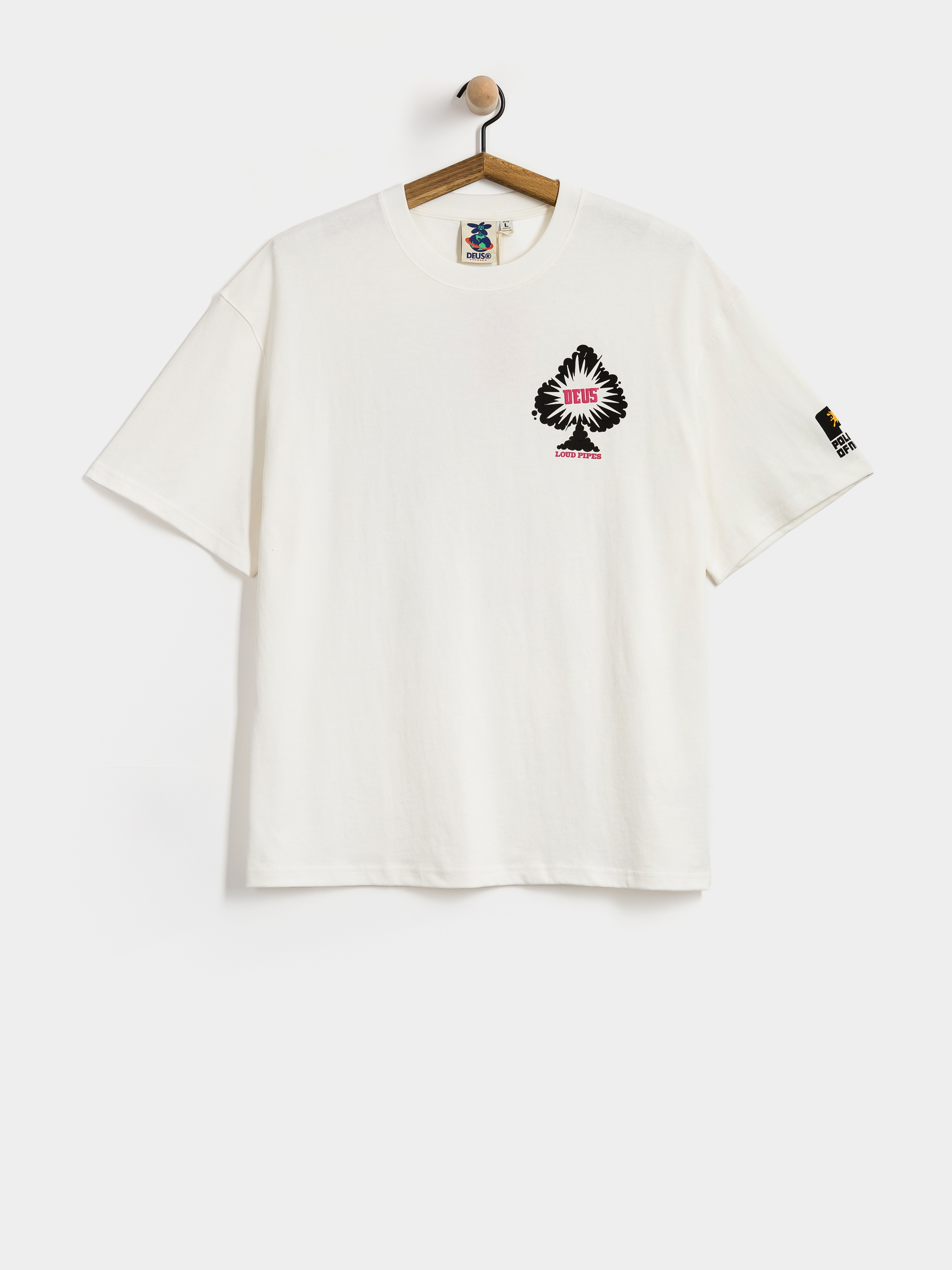 Deus Ex Machina Turpentine Os T-Shirt (vintage white)
