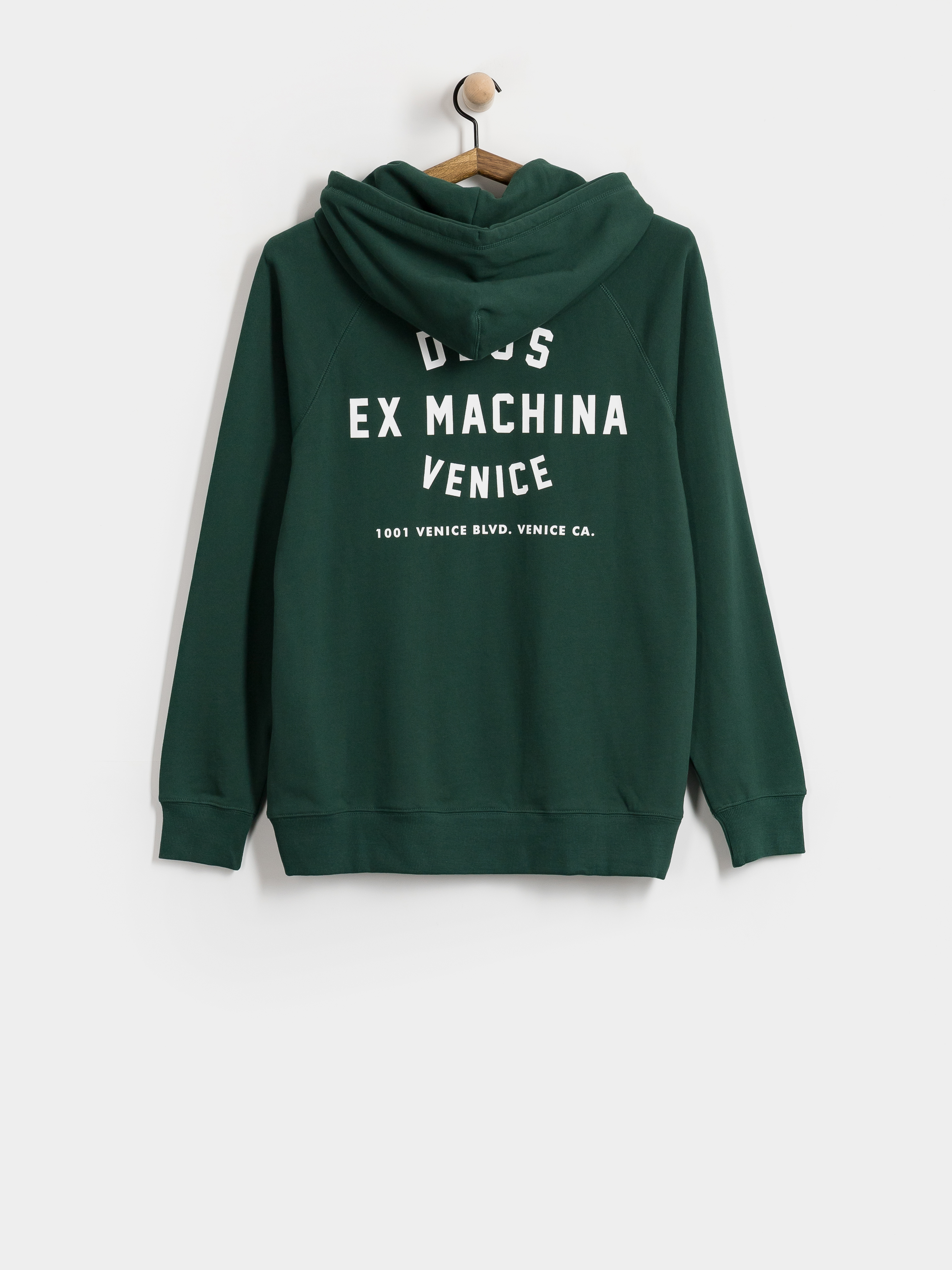 Deus Ex Machina Venice Address HD Hoodie (racing green)