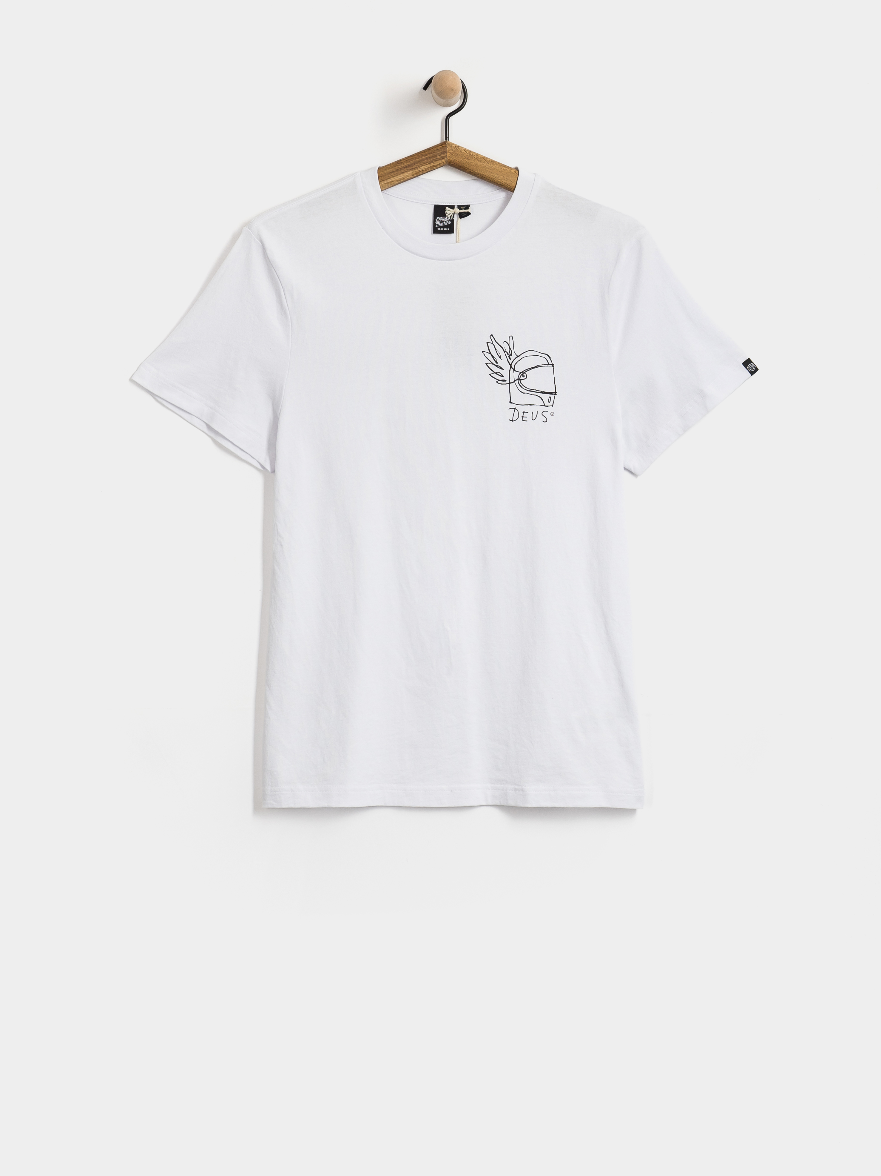 Deus Ex Machina Harajuku Helmet T-Shirt (white)