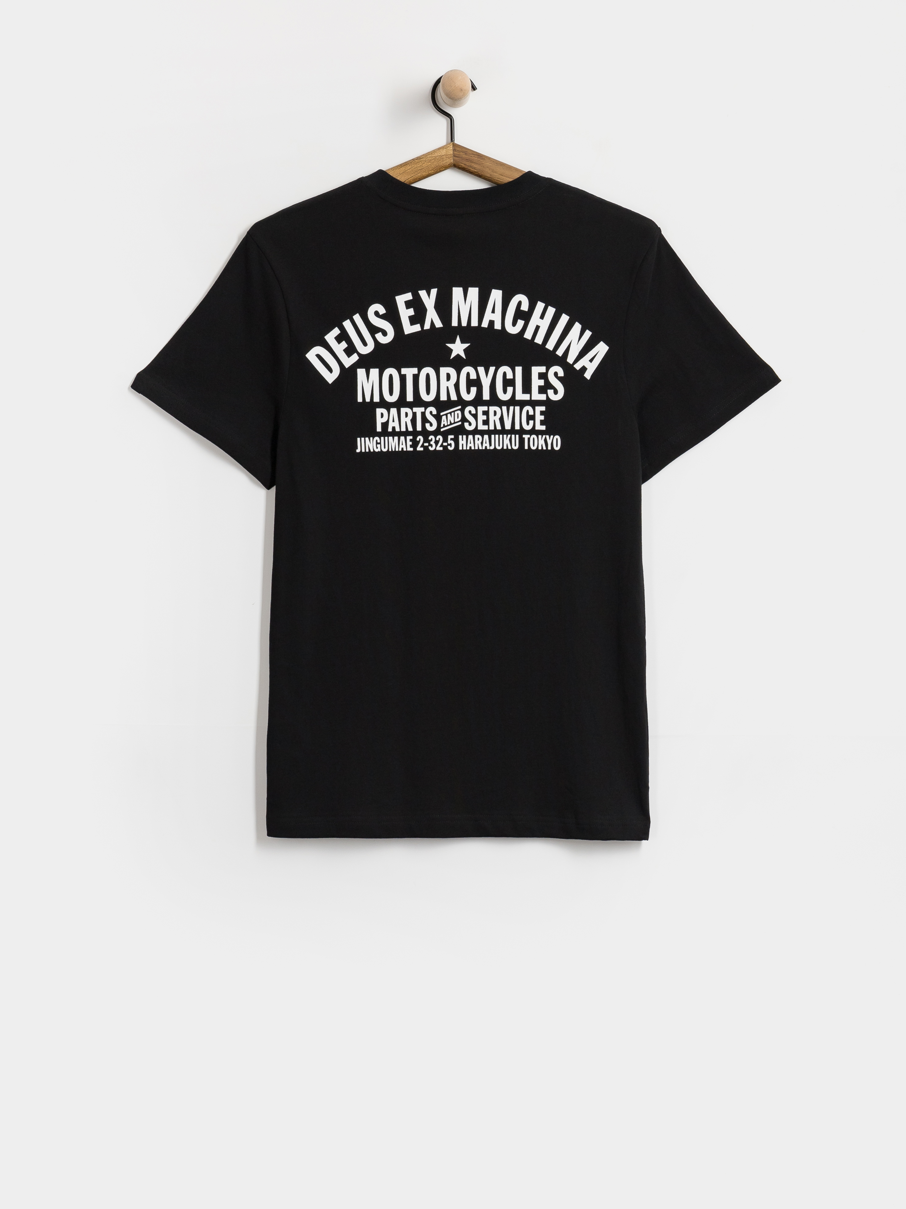 Deus Ex Machina Harajuku Address T-Shirt (black)