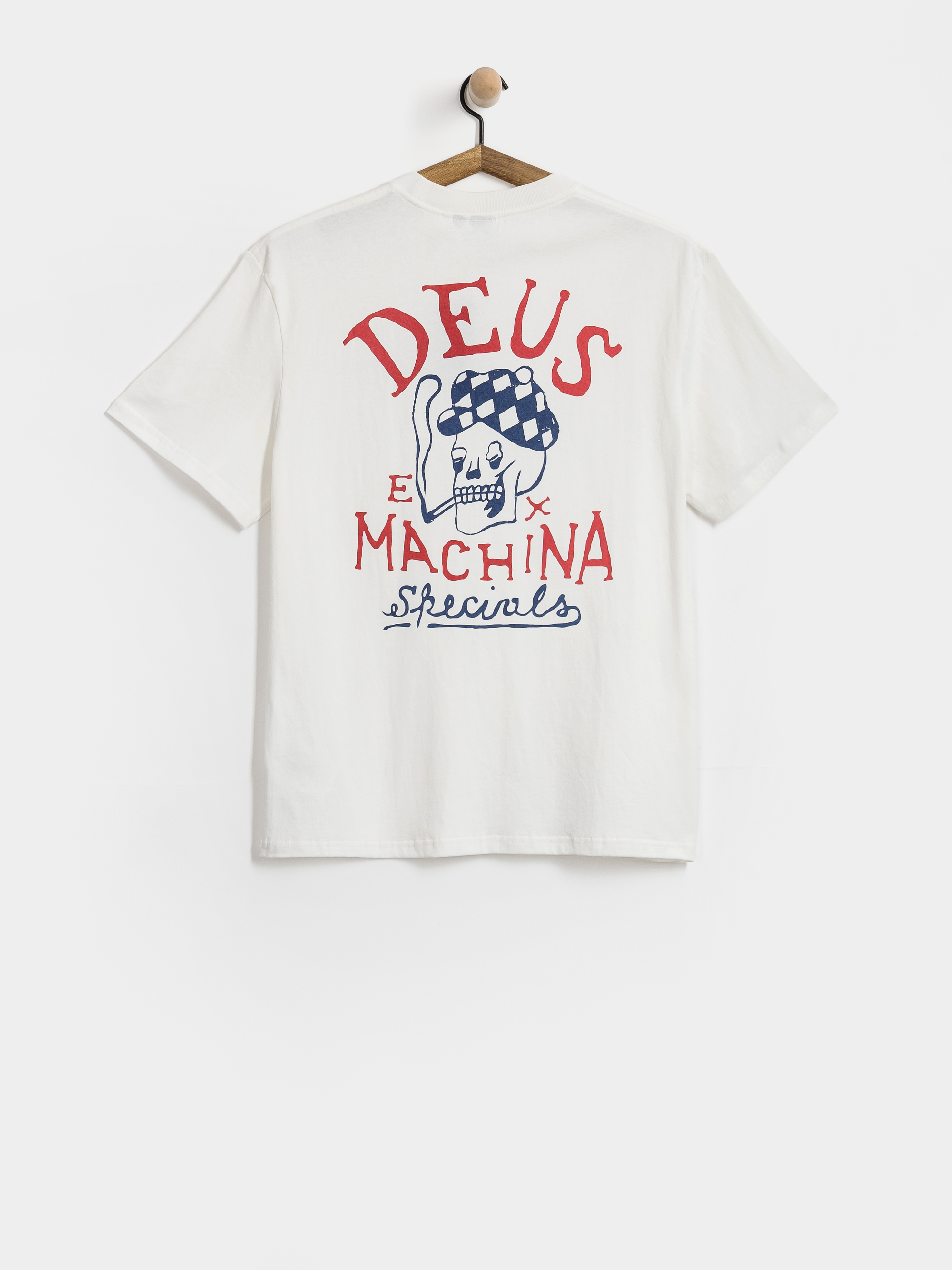 Deus Ex Machina Bobskull T-Shirt (white)