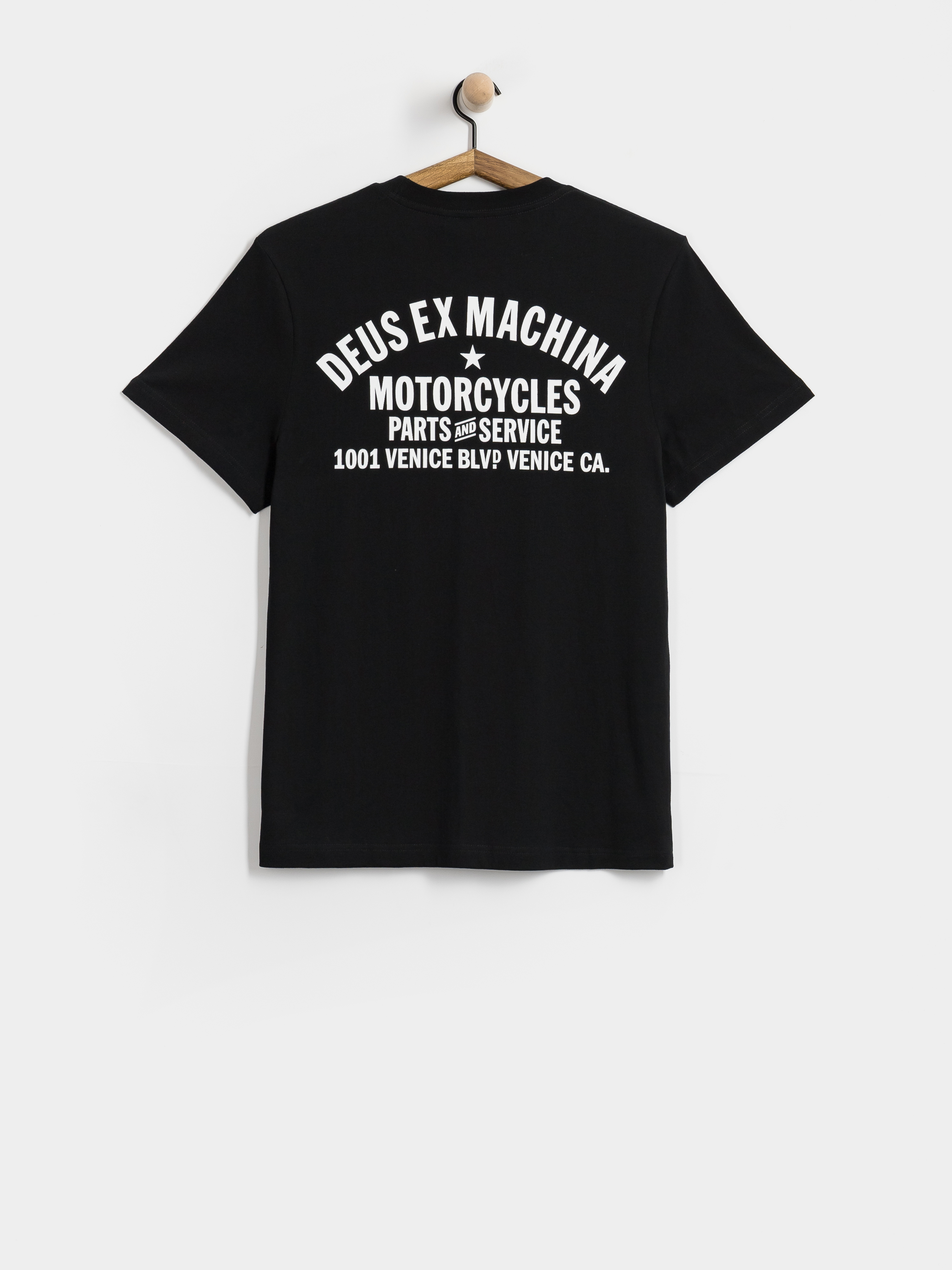 Deus Ex Machina Venice Address T-Shirt (black)