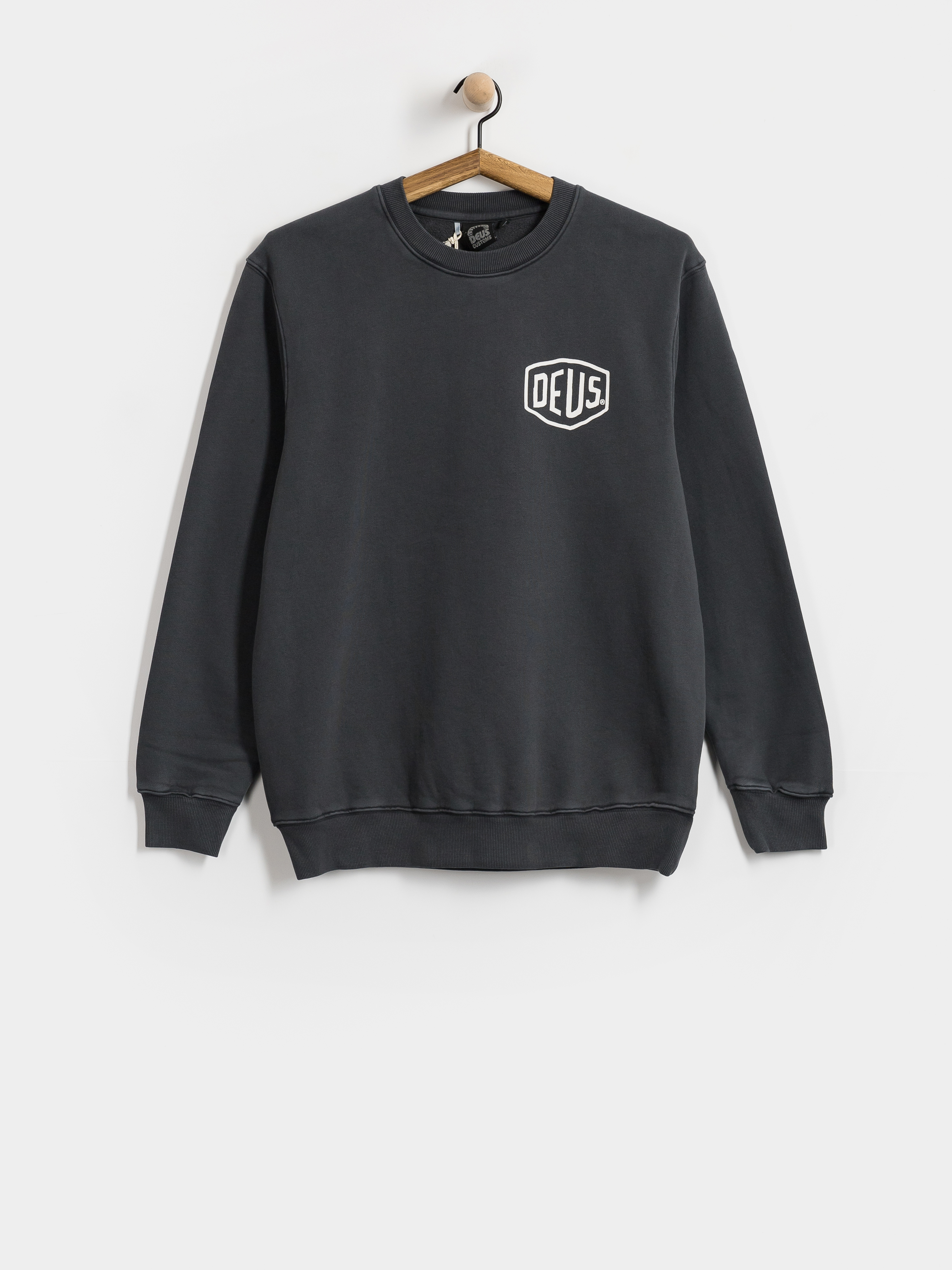 Deus Ex Machina Shield Gd Crew Sweatshirt (black)