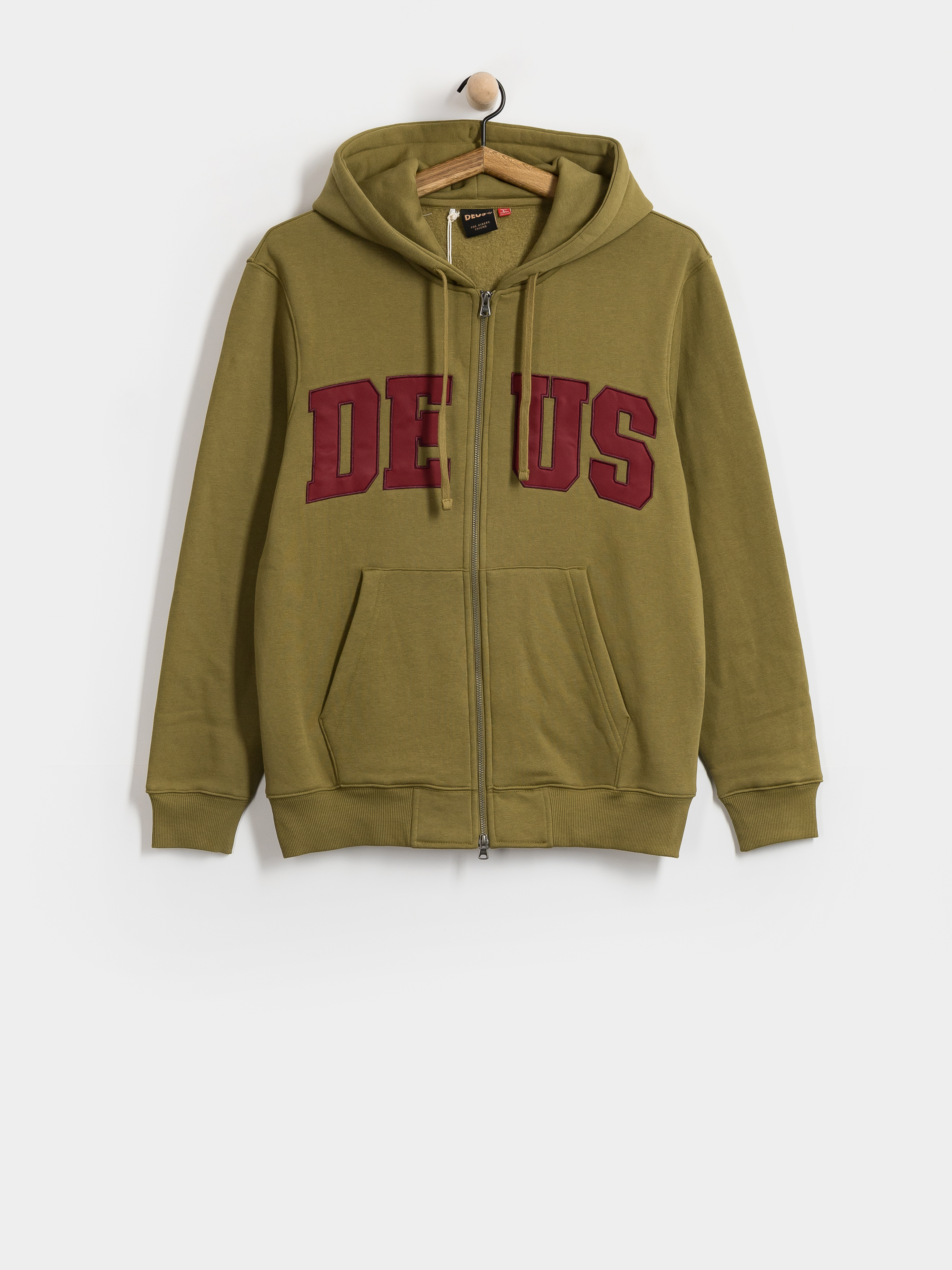 Deus Ex Machina Victory Lap ZHD Hoodie (olive green)