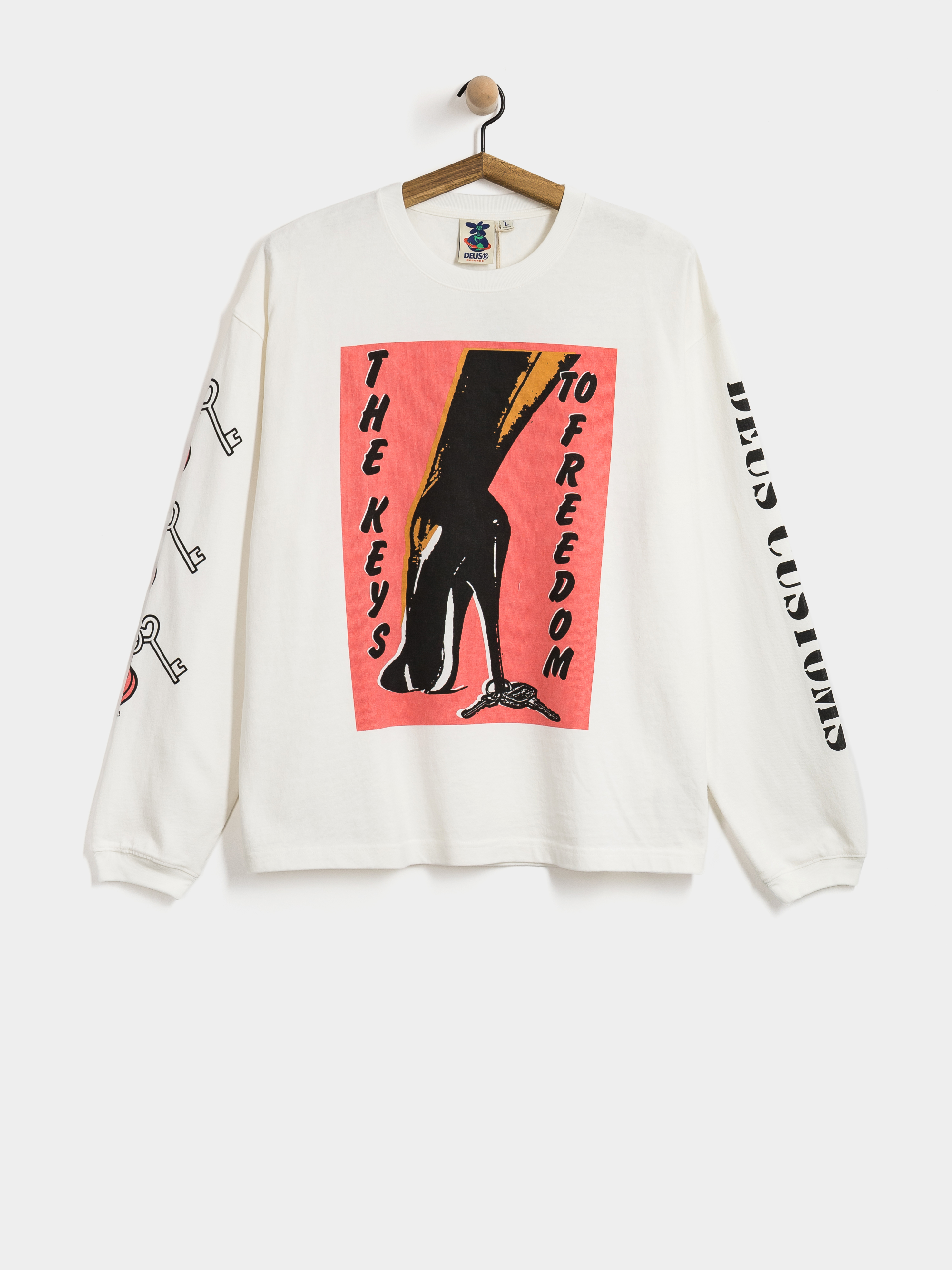 Deus Ex Machina Locket Os Longsleeve (vintage white)