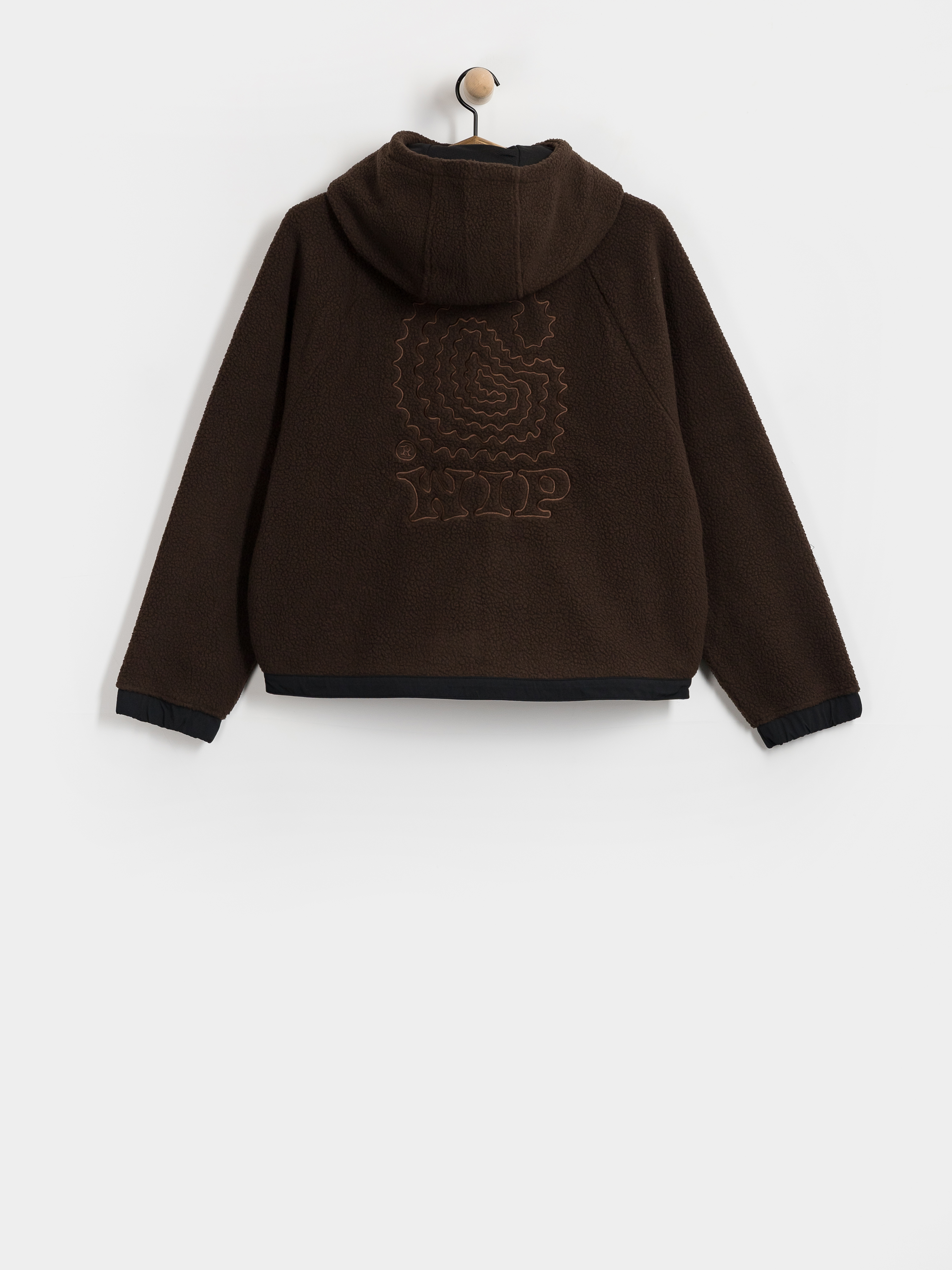 Womens Carhartt WIP Hooded Limn C Fleece  (tobacco/brown)