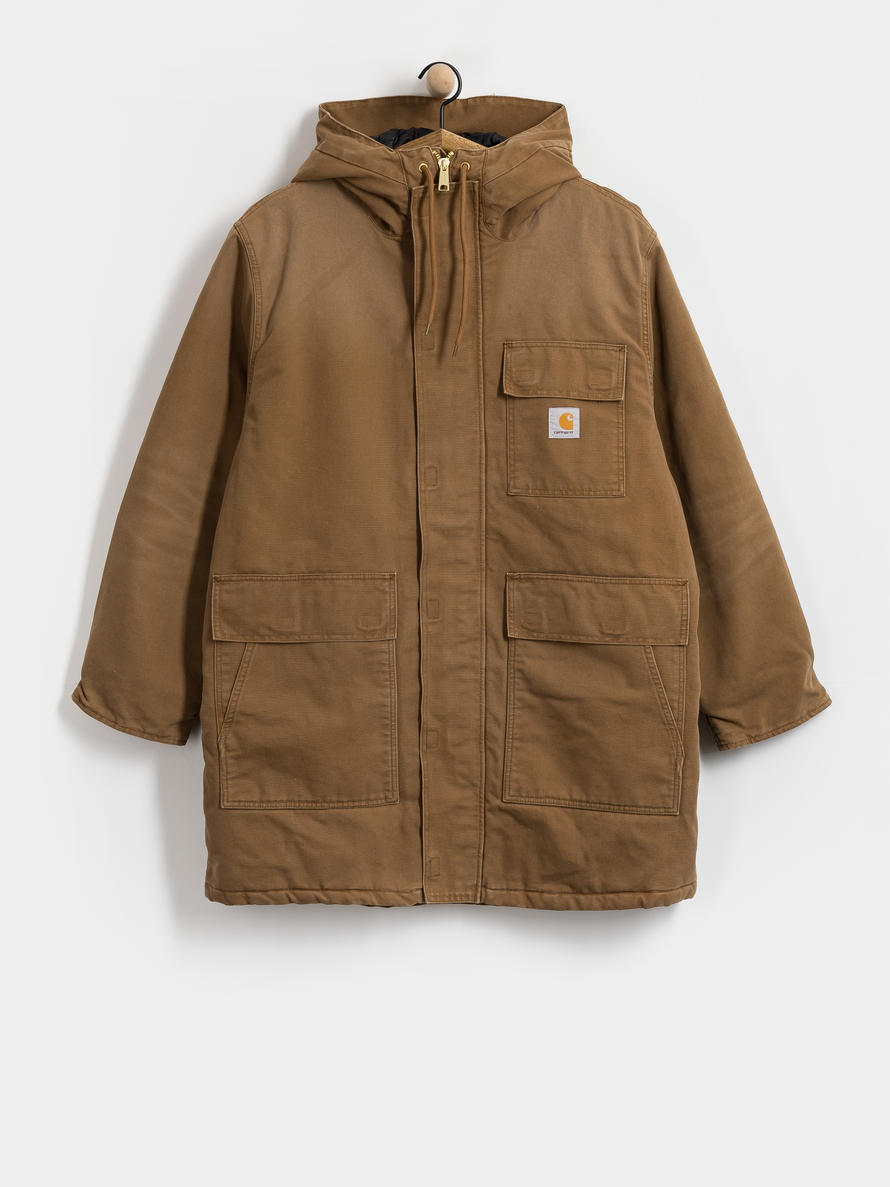 Carhartt WIP Jacke Boreal Parka (wip h brown/stone canvas)