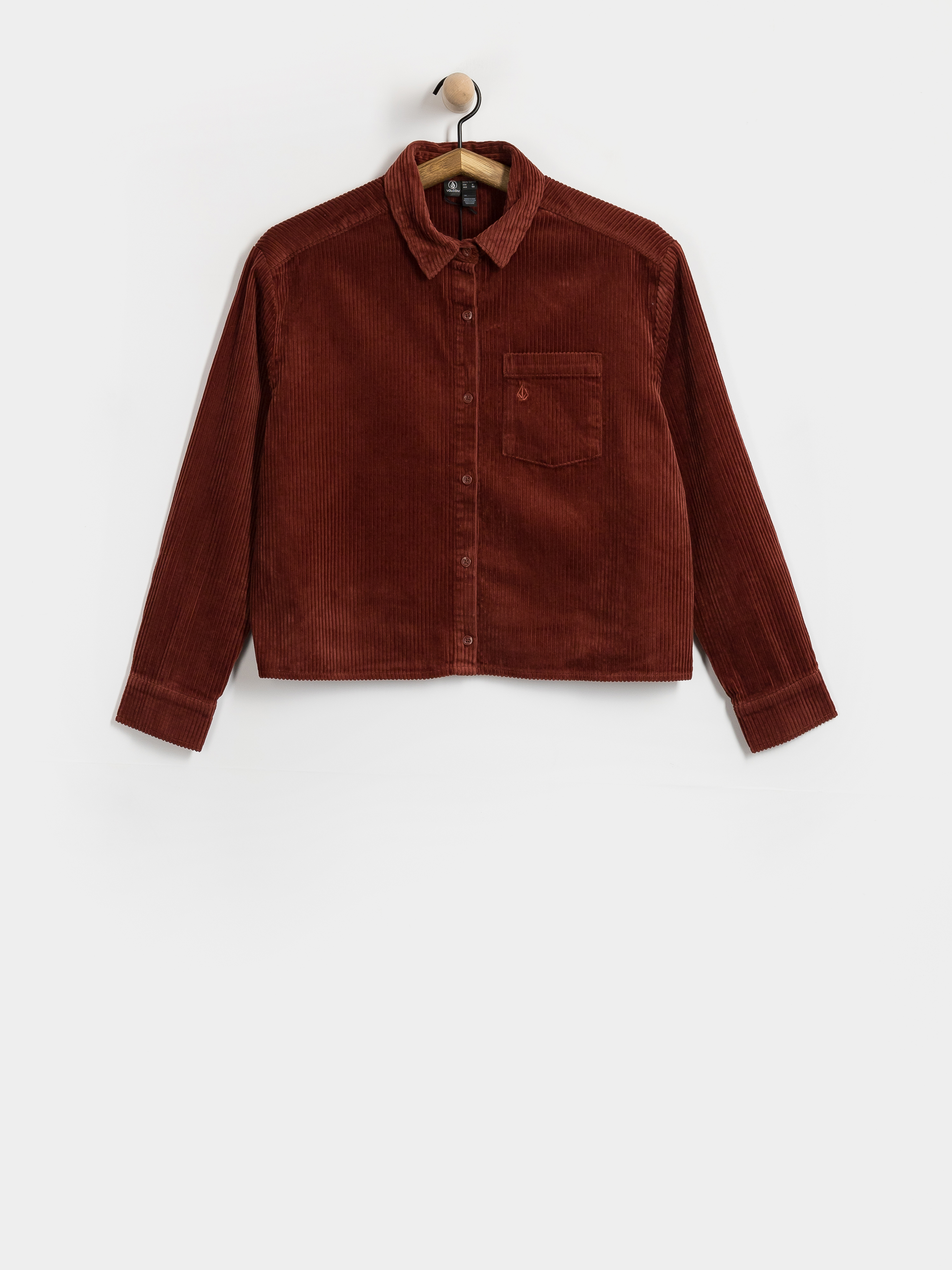 Volcom Shirt Weellow Cord Shirt Wmn
