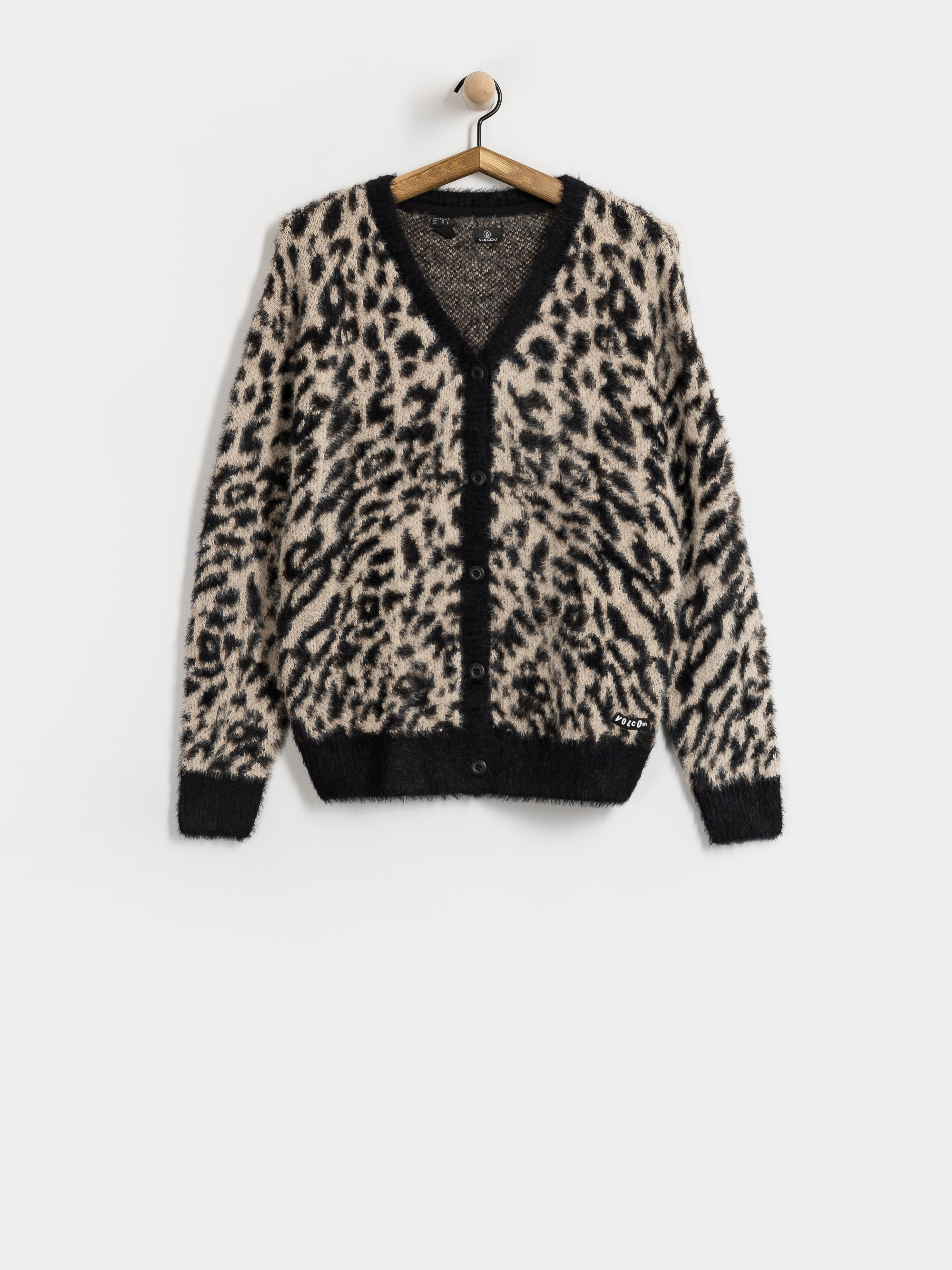 Volcom Sweater Tigardi Cardigan Wmn (animal print)