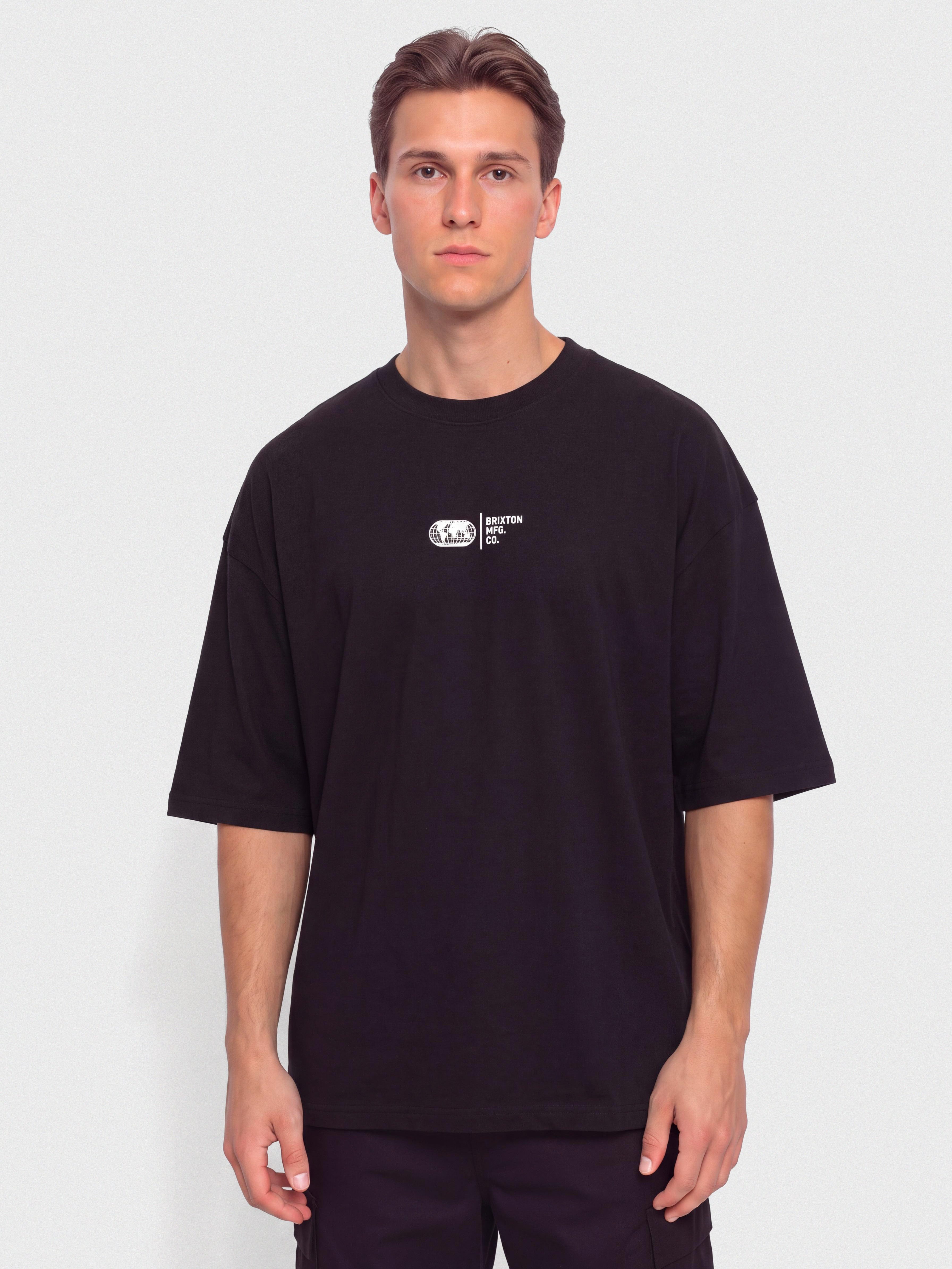Brixton Union Hw Relaxed T-Shirt (black classic wash)