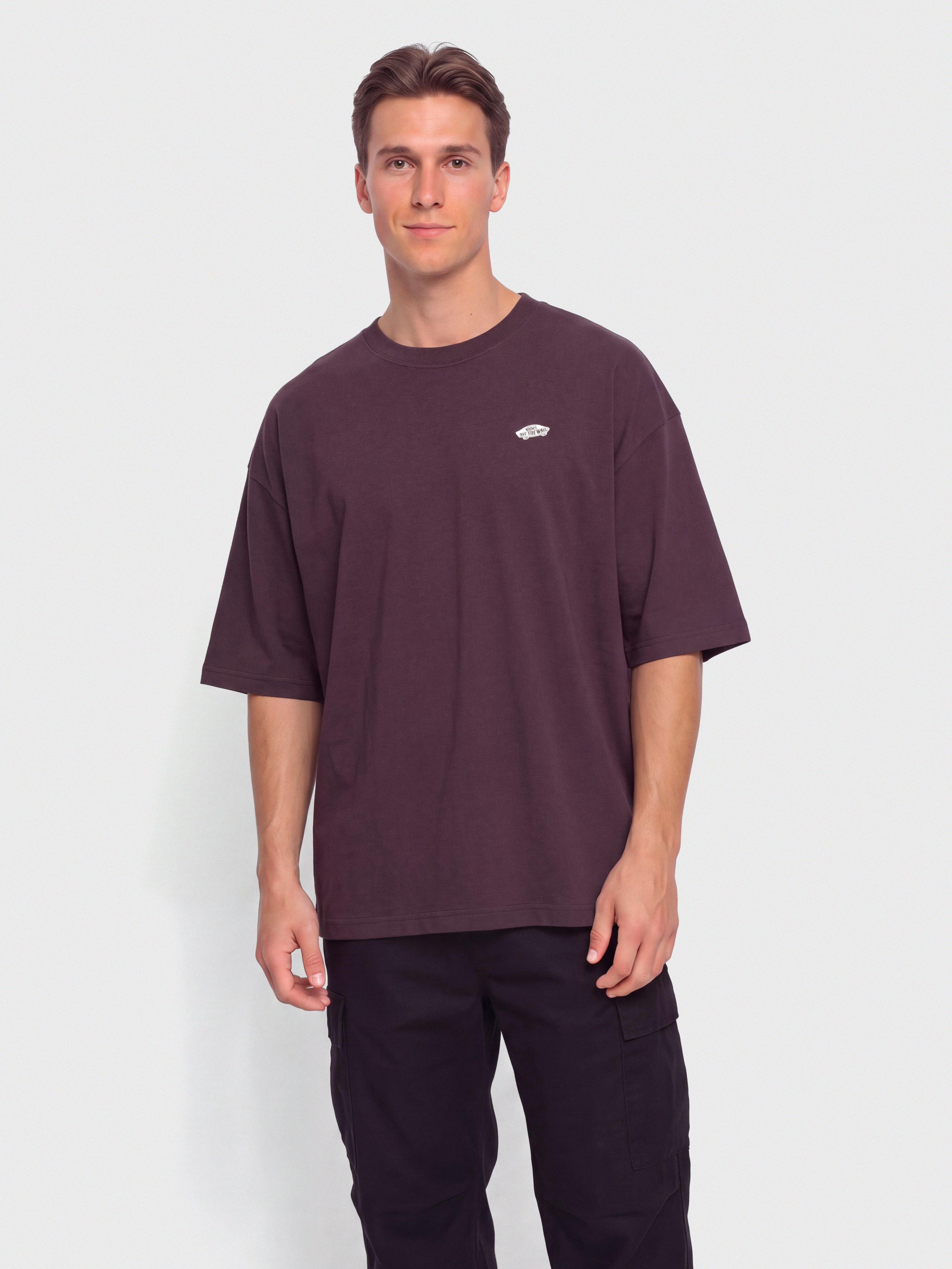 Vans Style 76 II Loose T-Shirt (dark port)